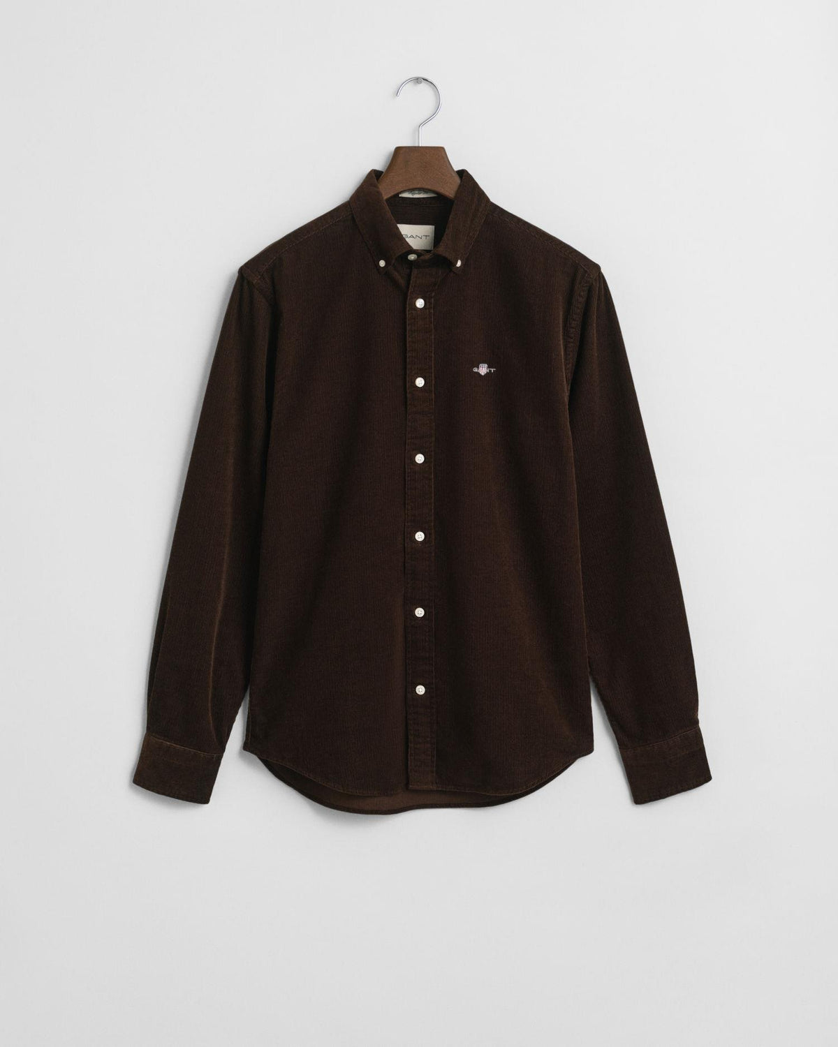 REG CORDUROY SHIRT 3250 RICH BROWN
