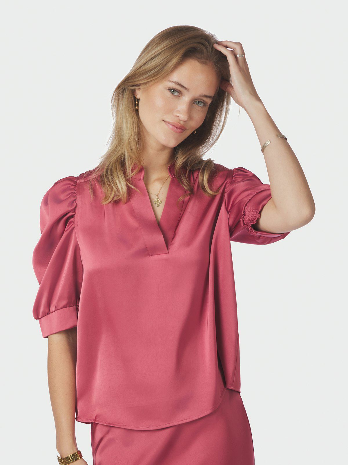 Roella Heavy Sateen Blouse
