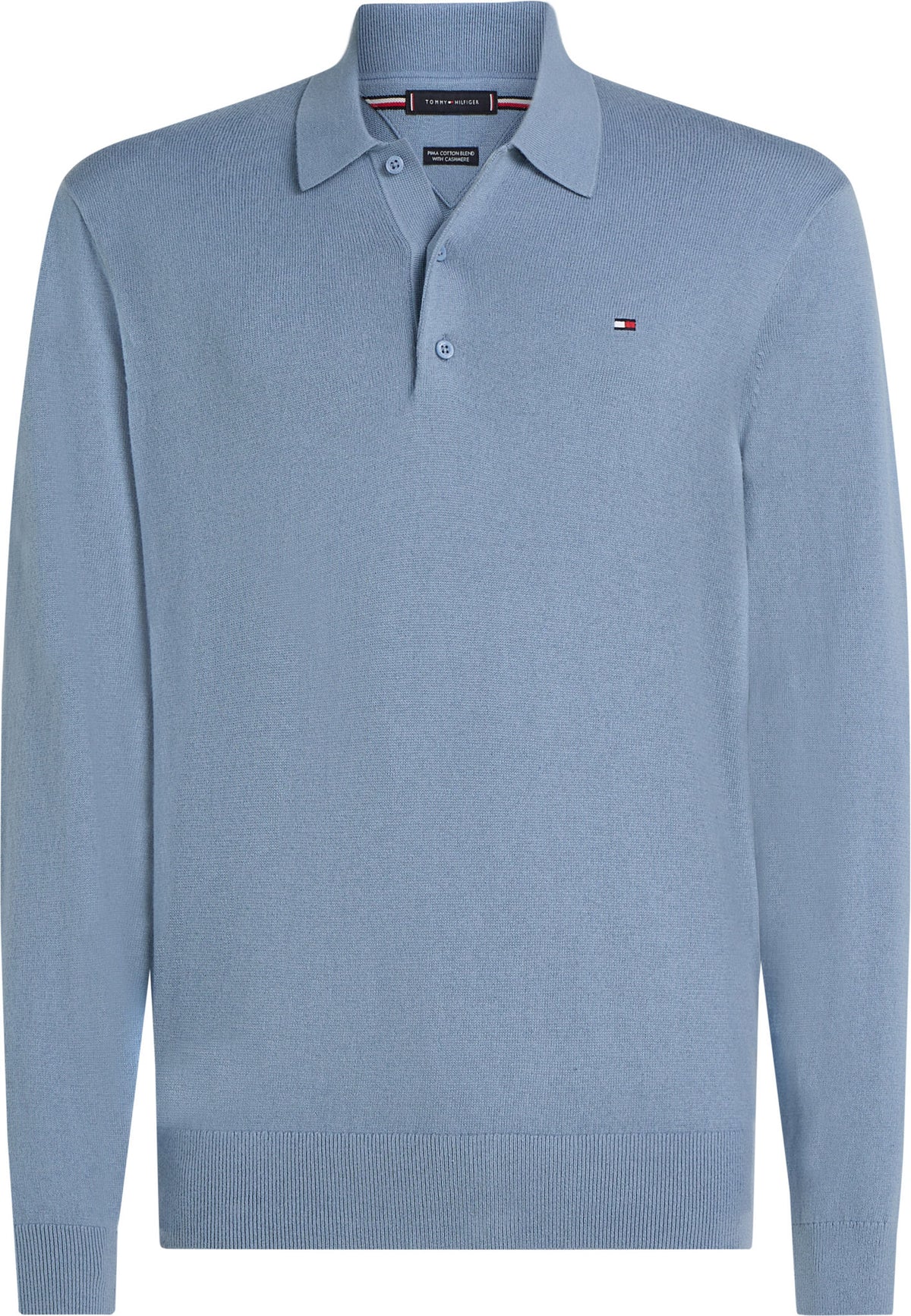 Pima Org Ctn Cashmere Ls Polo