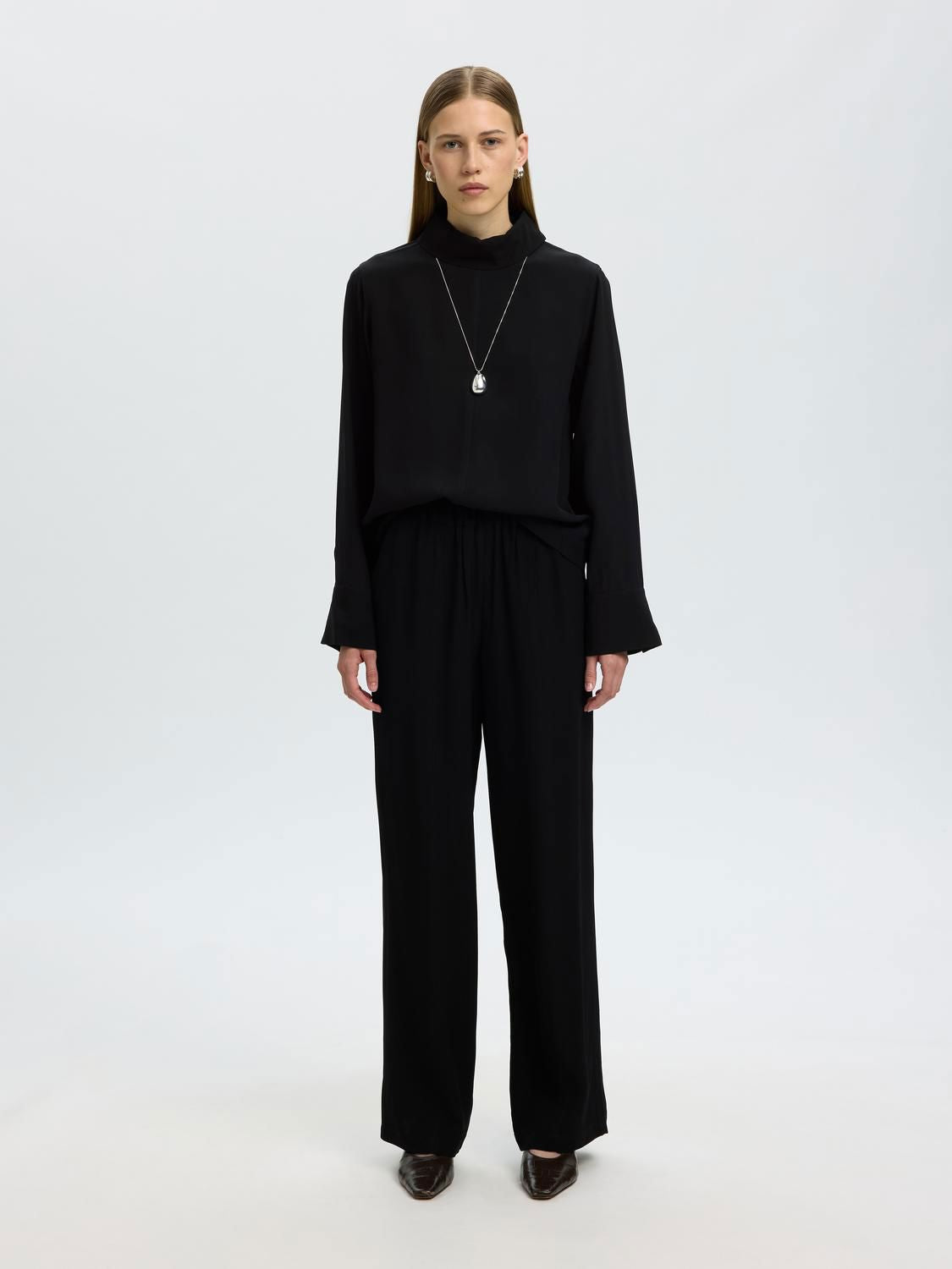 Slwsoler Regular Ls High Neck Top