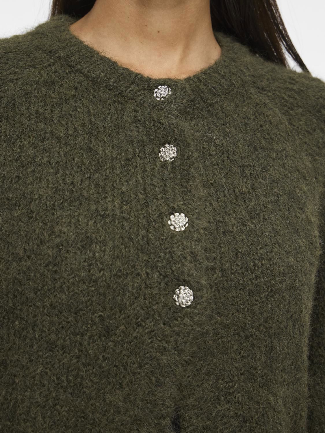 Vibows 3/4 Knit Cardigan/ln/1