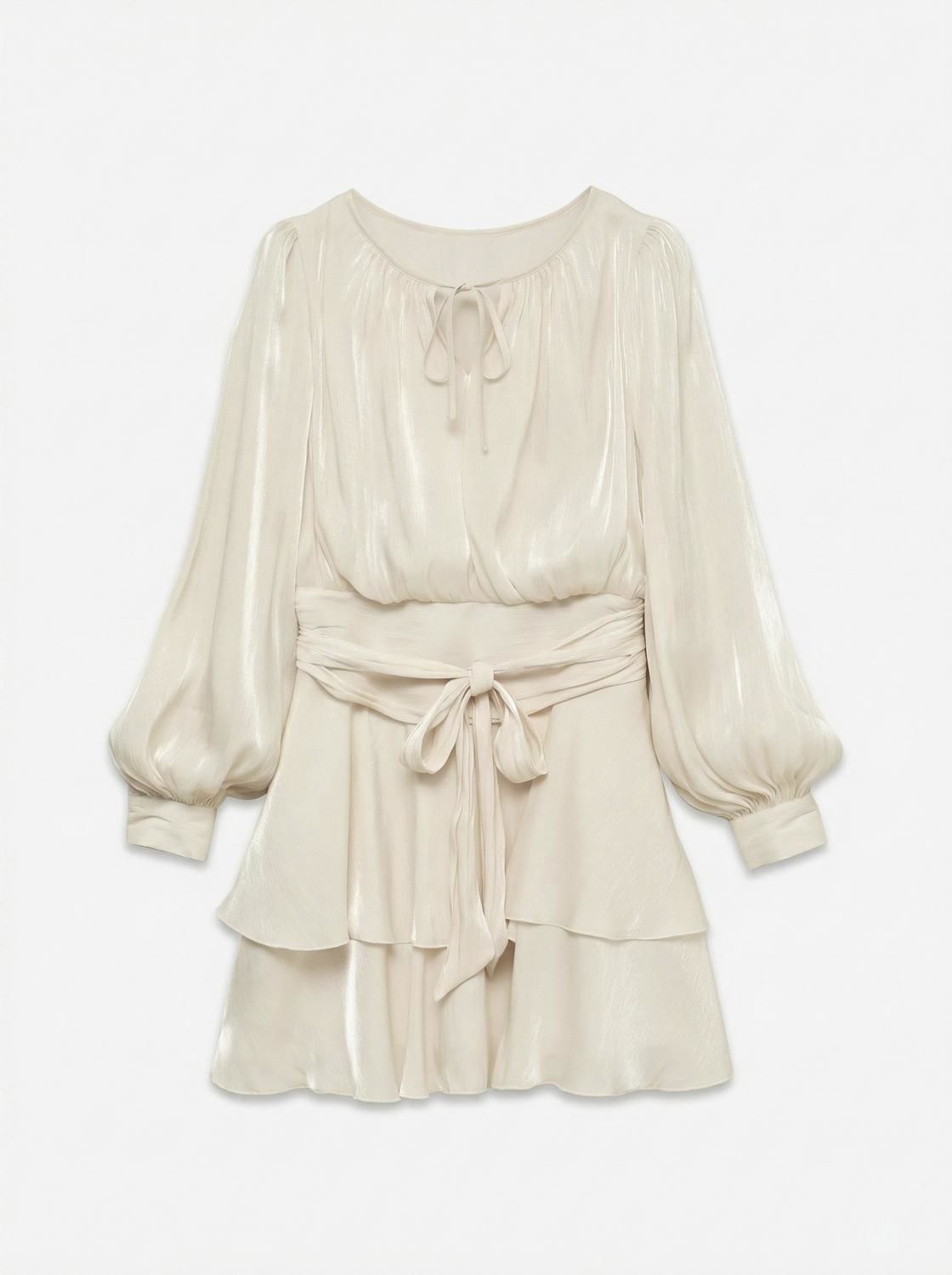 Vmelisa Ls Detail Short Dress Exp