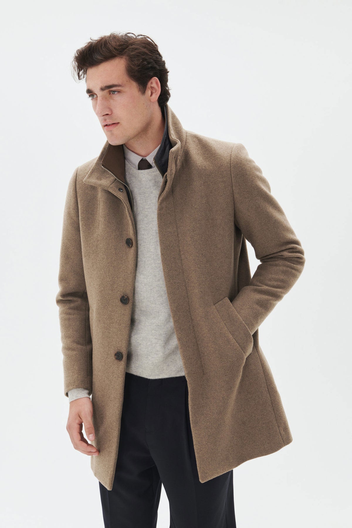 Harvey N Coat Walnut