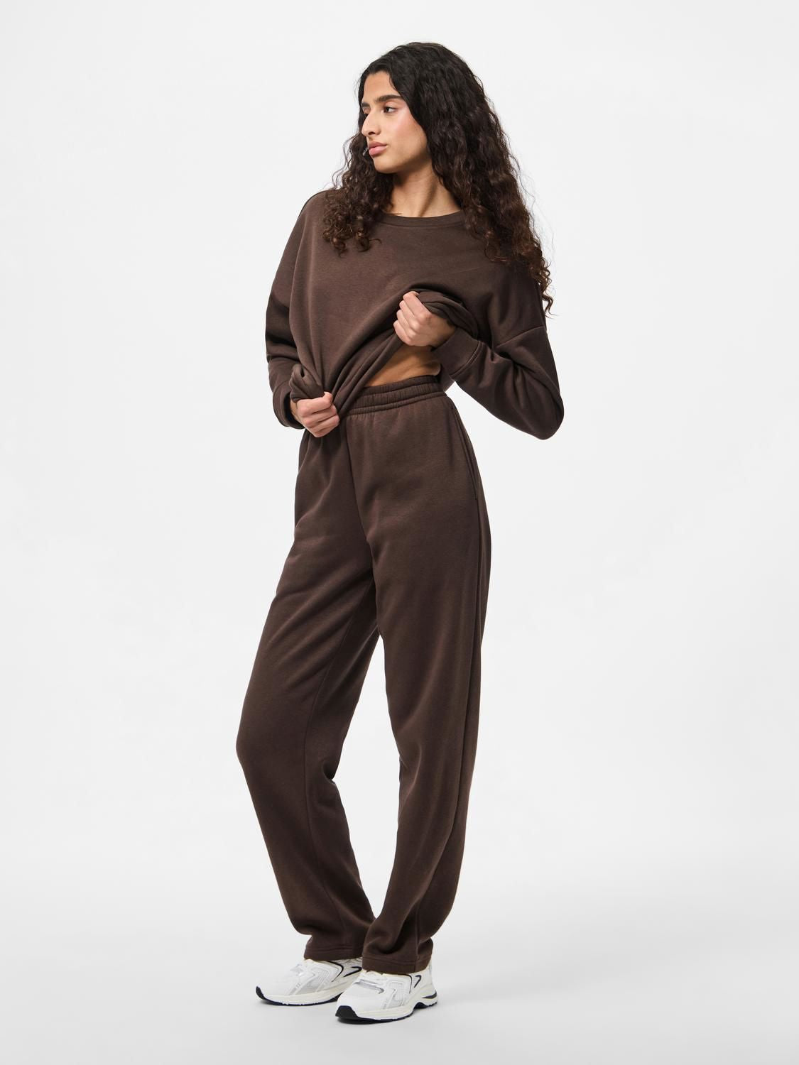 Pcchilli Hw Straight Sweat Pants Noos Bc