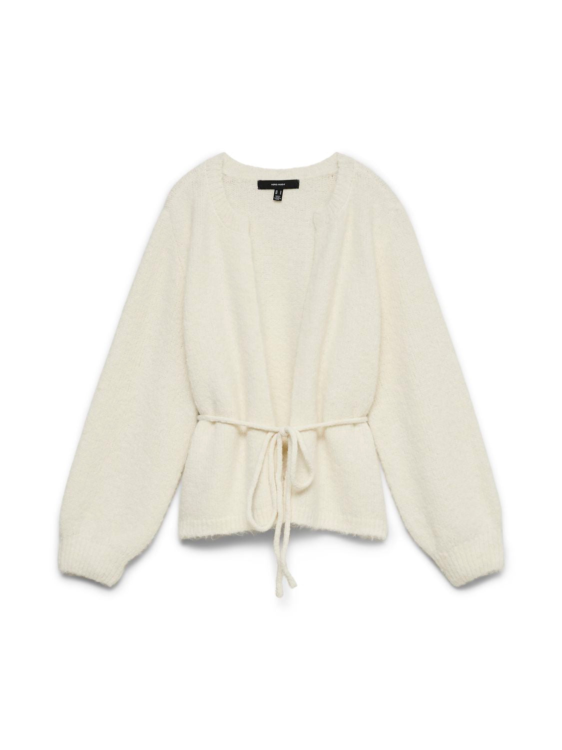 Vmberry Ls O-Neck Tie Cardigan Noos