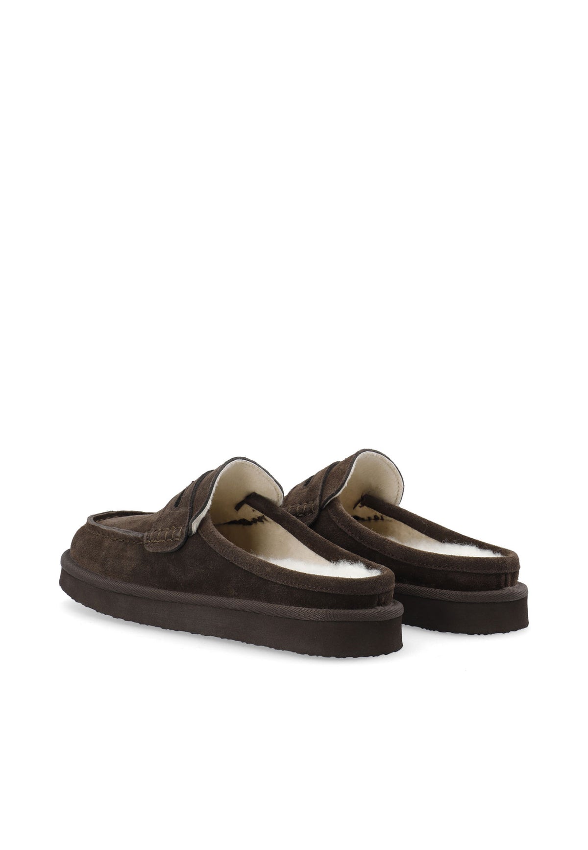 Biasnow Moc Toe Slipper Suede