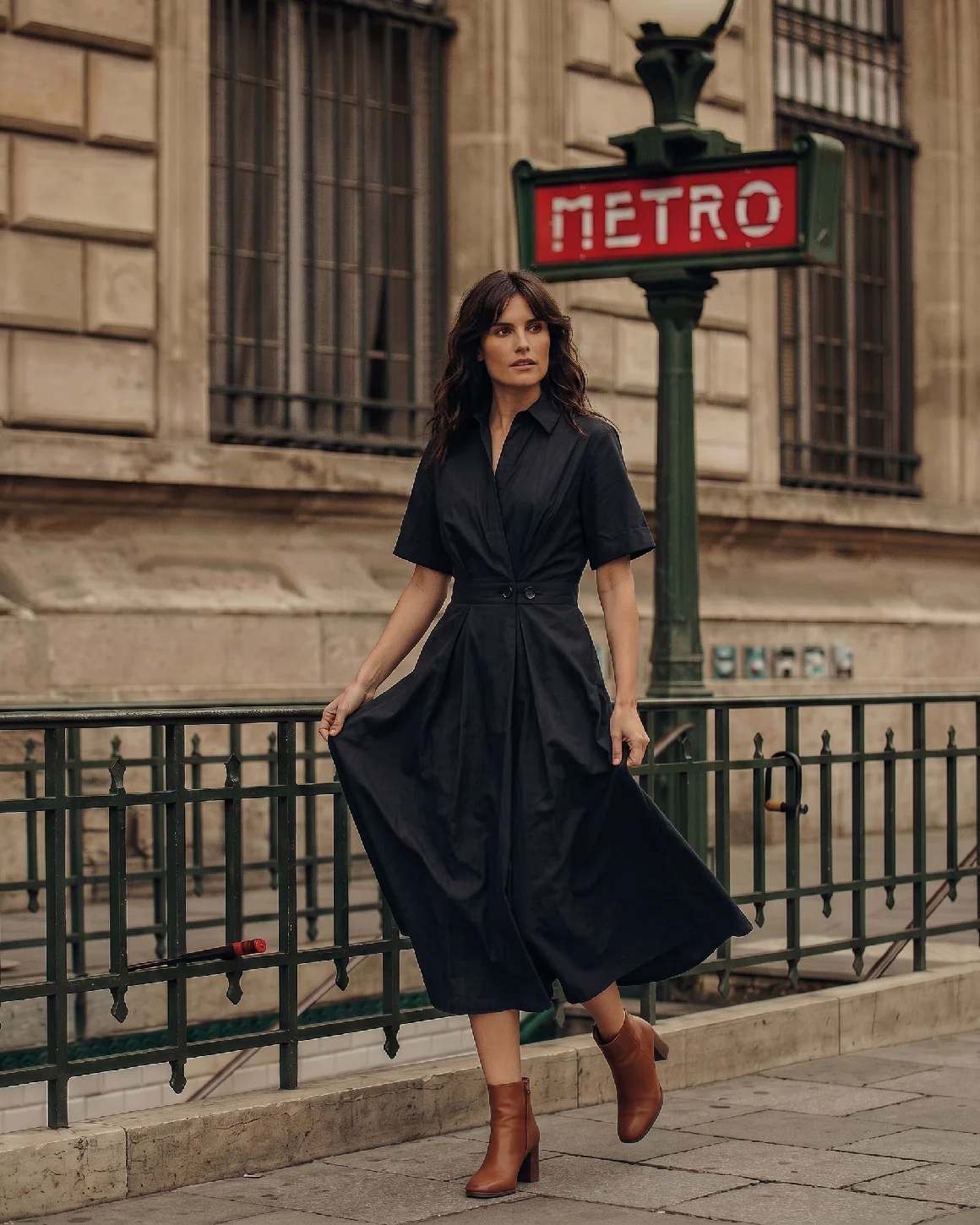 PIA DRESS BLACK