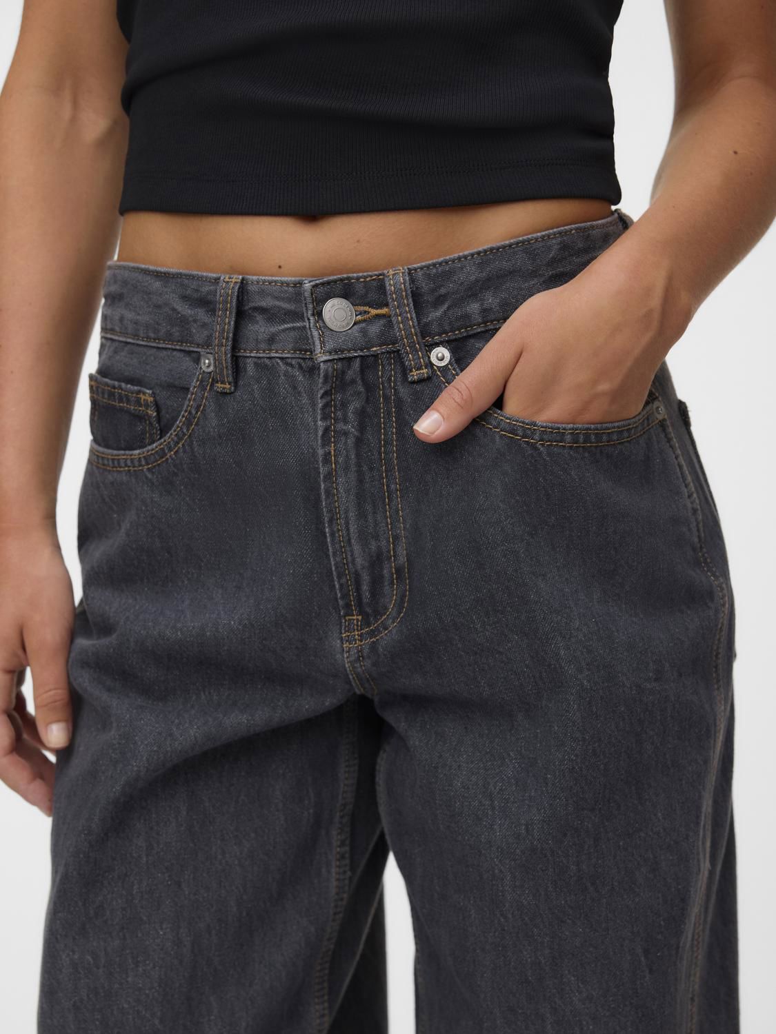 Vmzoe Mr Barrel Dnm Jeans Li223 Noos