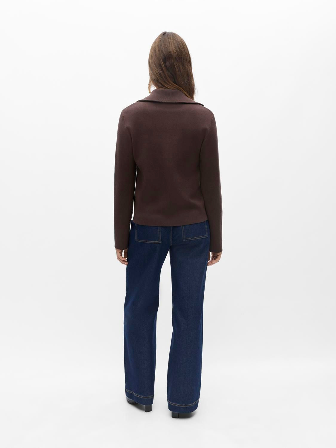 Objreynard L/s Re Zip Cardigan Noos