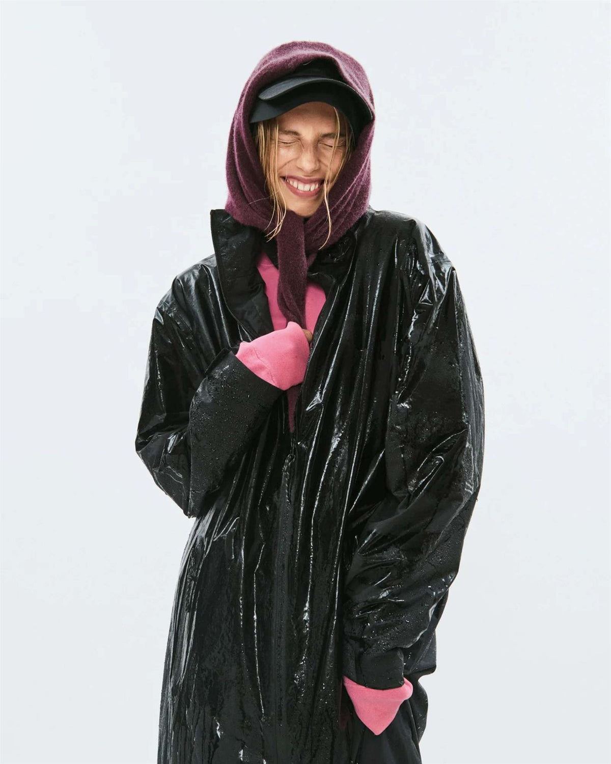 DAY RE-NO RAIN COAT BLACK