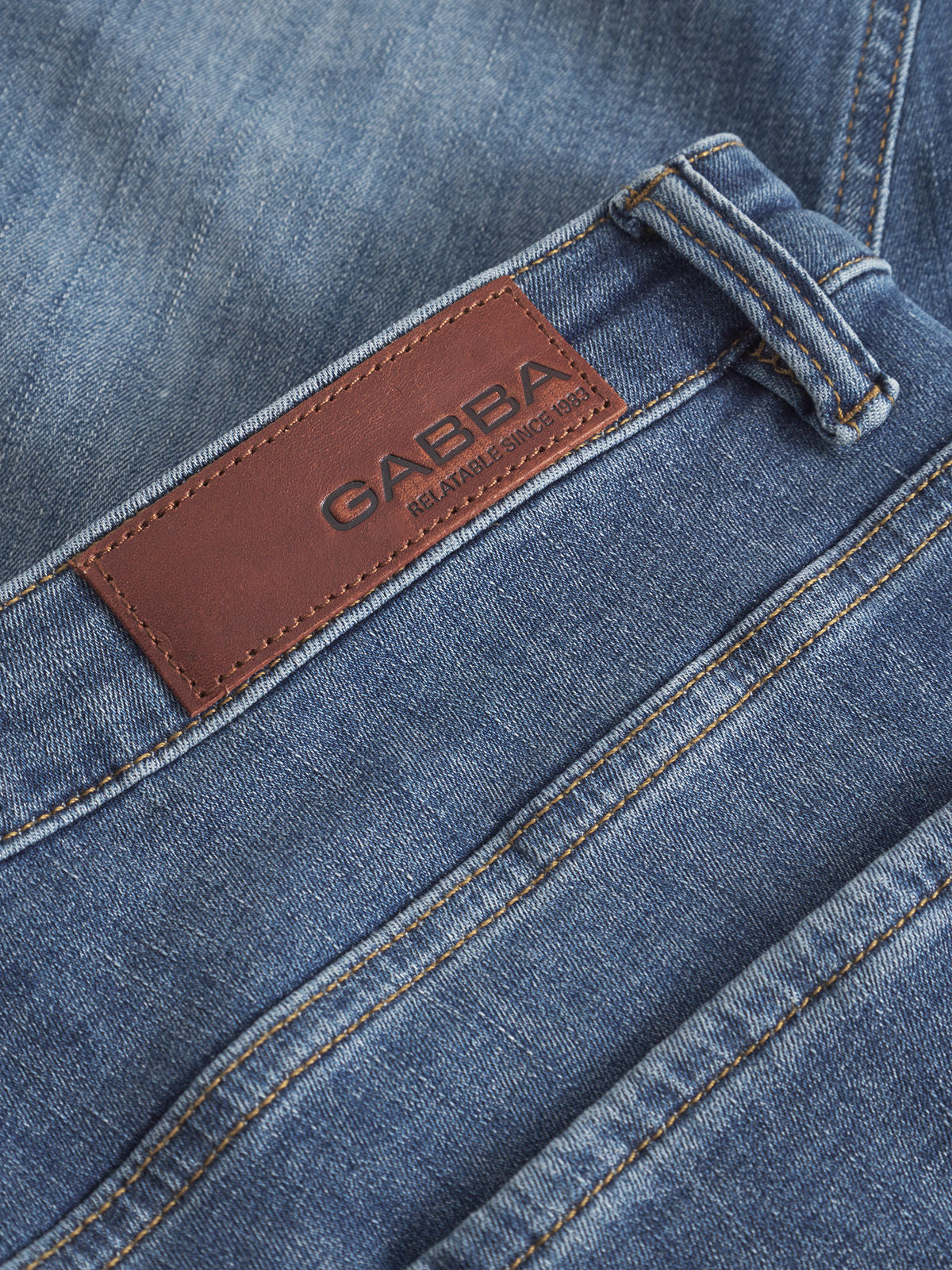 JONES VANEW MID BLUE DENIM