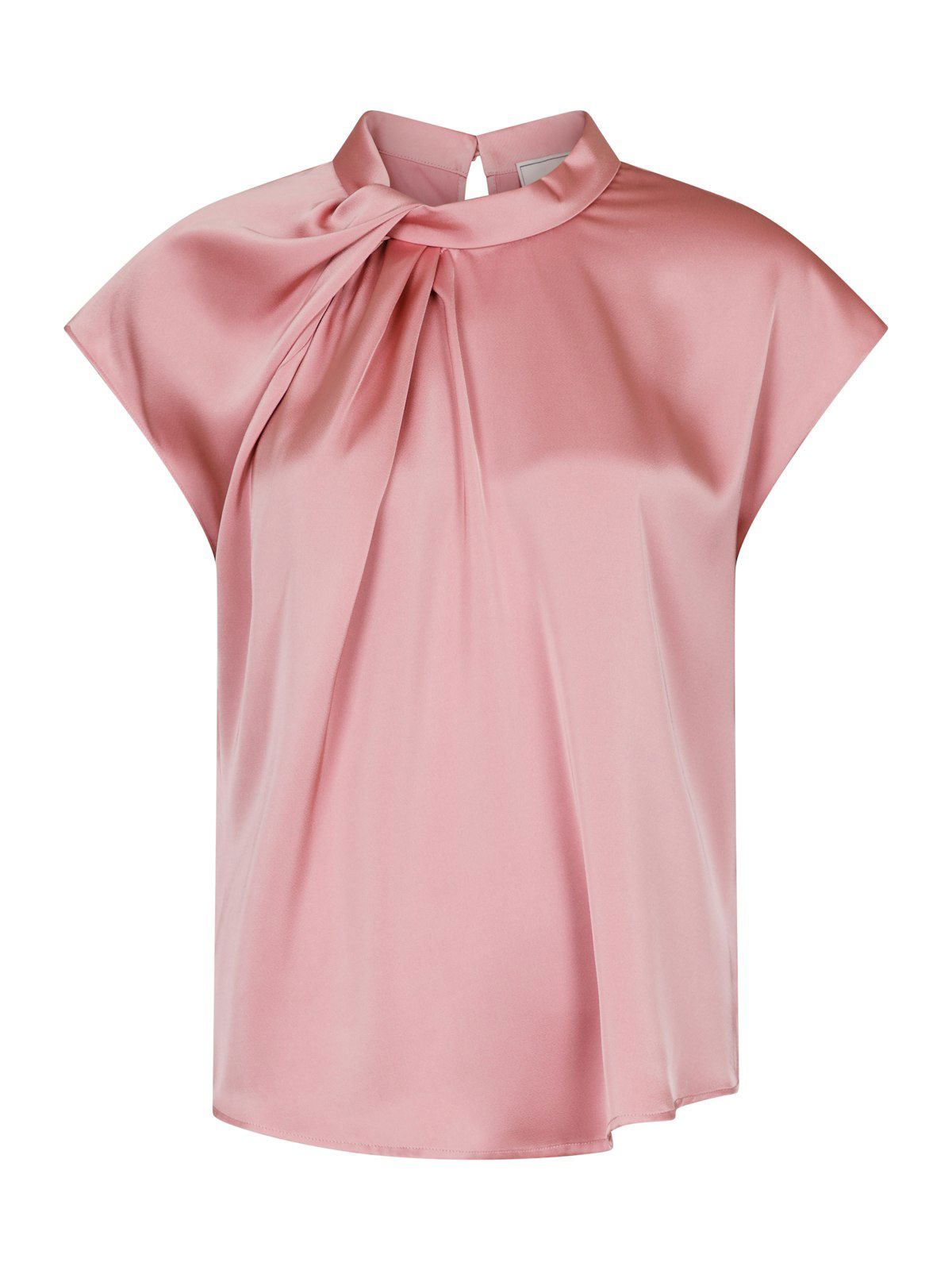 Fleur Drapy Satin Blouse