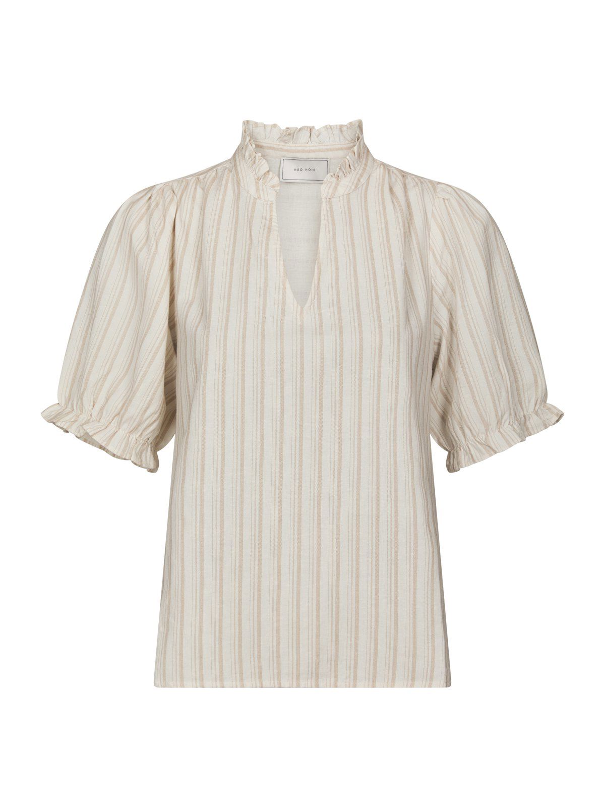 Odesa Linen Stripe Blouse