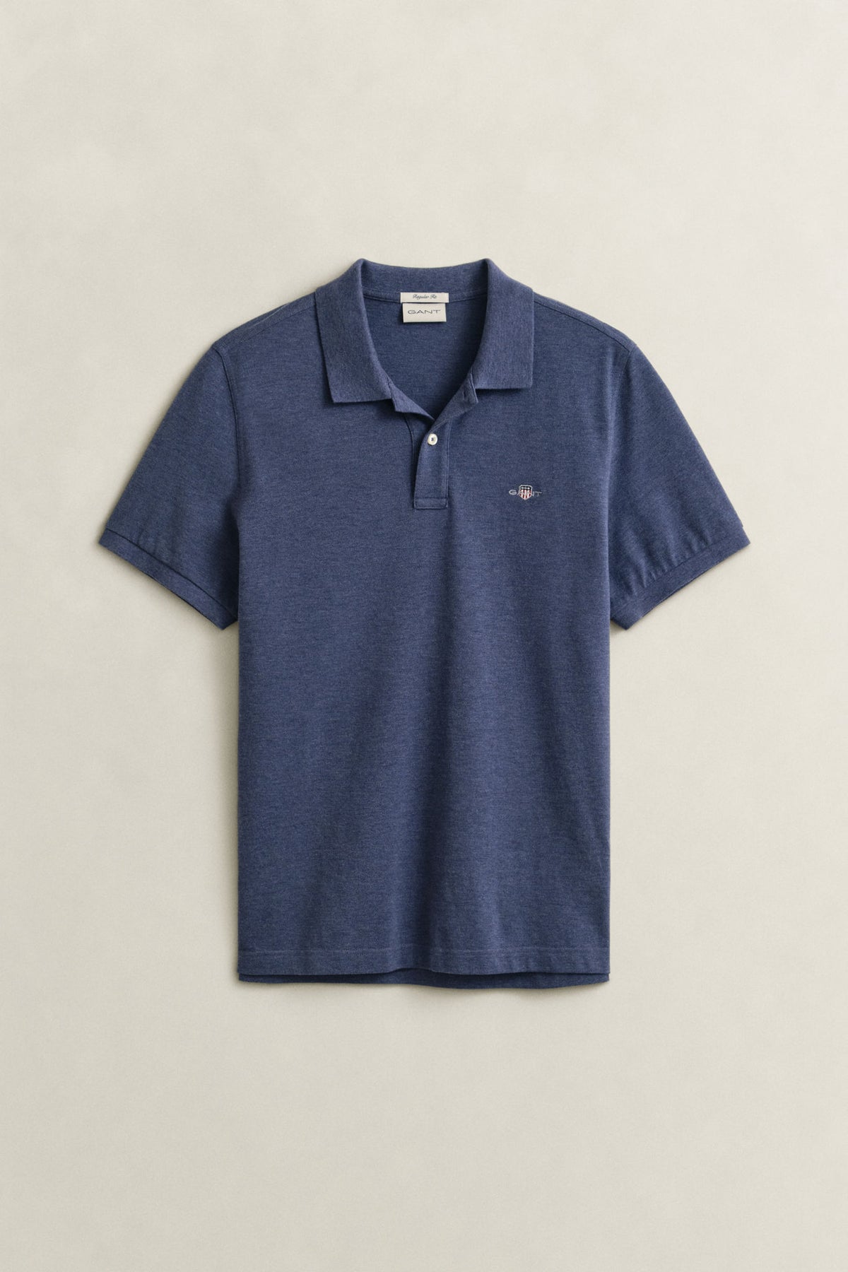 REG SHIELD SS PIQUE POLO 2210 DARK JEANSBLUE MELANGE