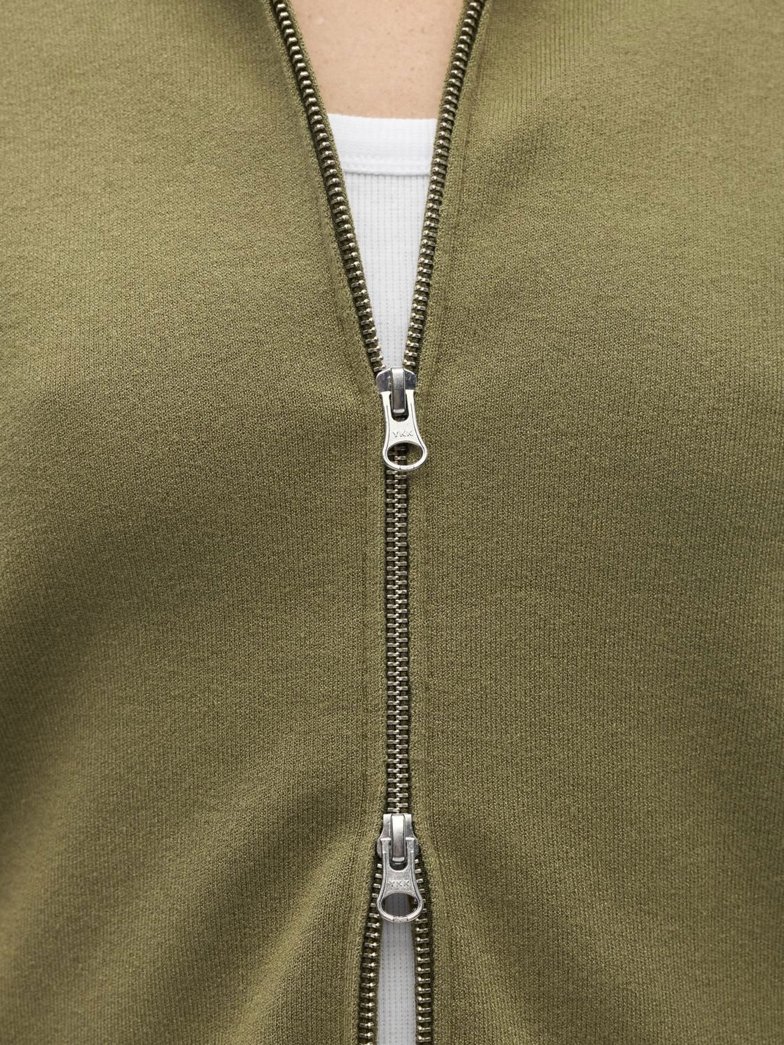 Objreynard L/s Re Zip Cardigan Noos