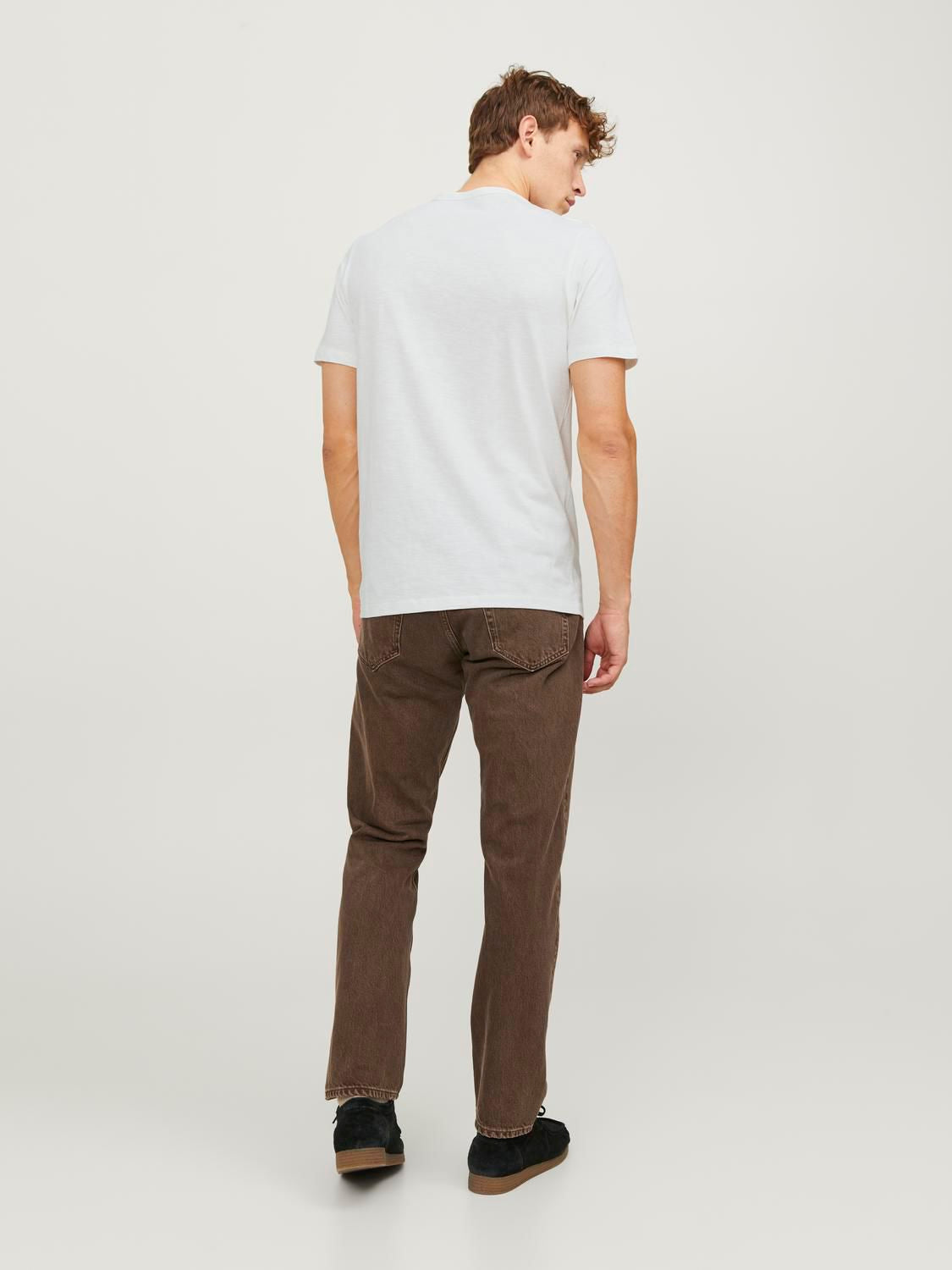 Jjesplit Neck Tee Ss Noos