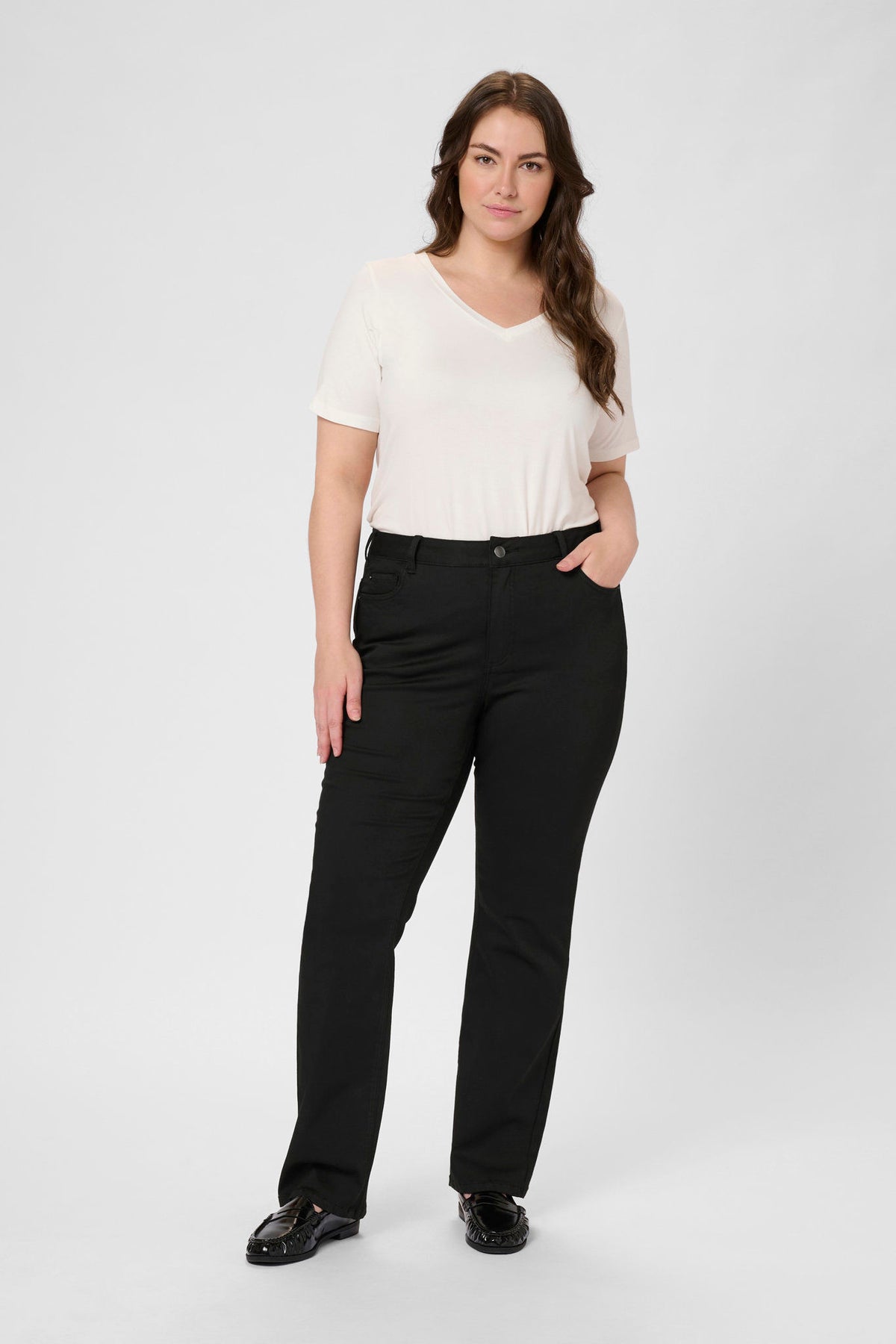 Kcdina Straight Full Length Jeans