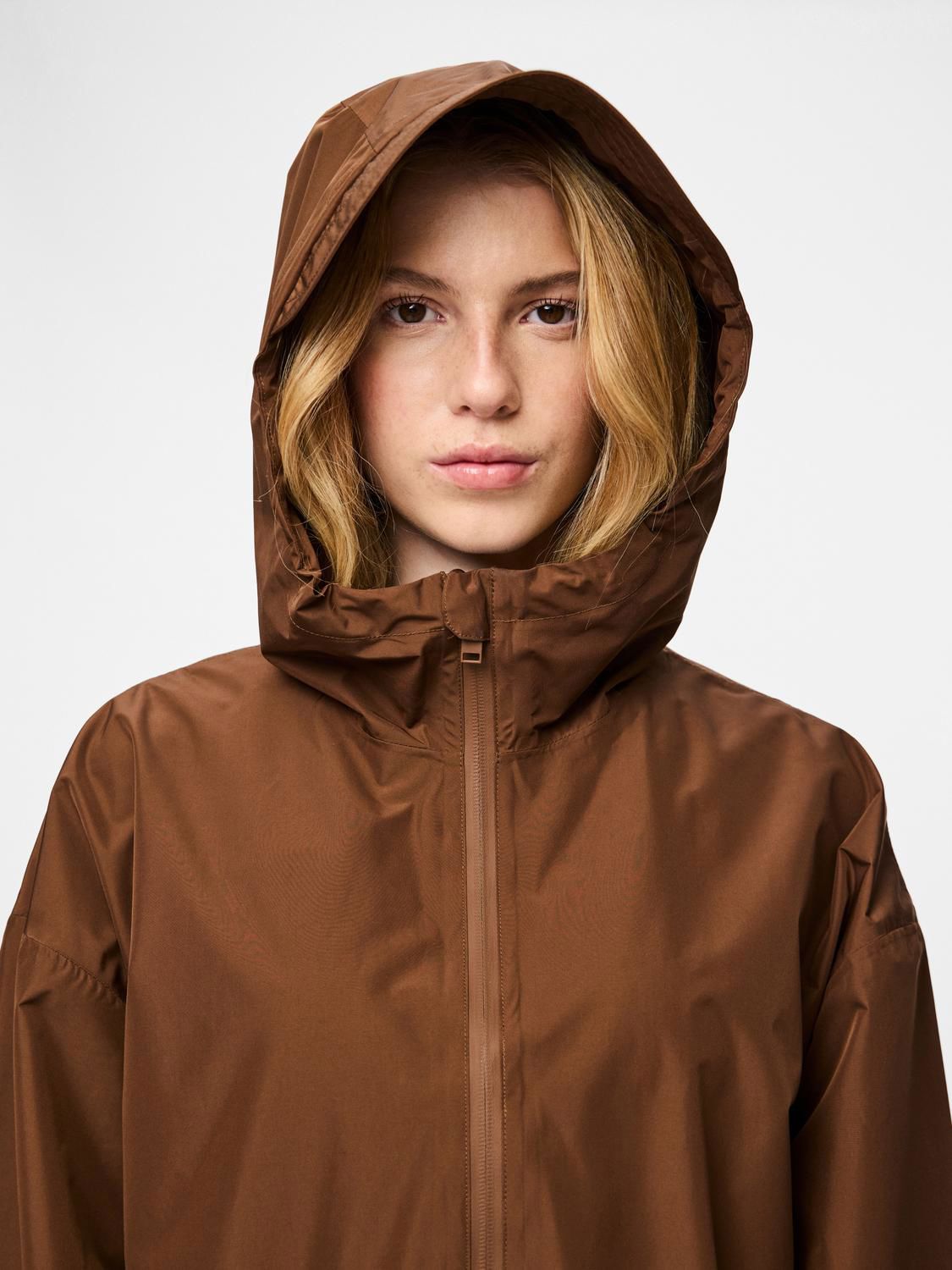 PCTUI RAIN JACKET BC DOWNTOWN BROWN