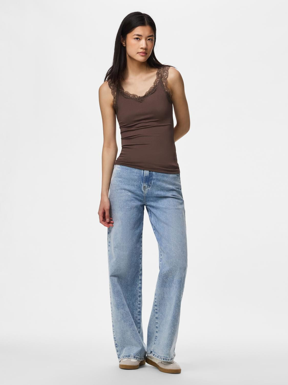 Pcbarbera Lace Top Jrs Noos Bc
