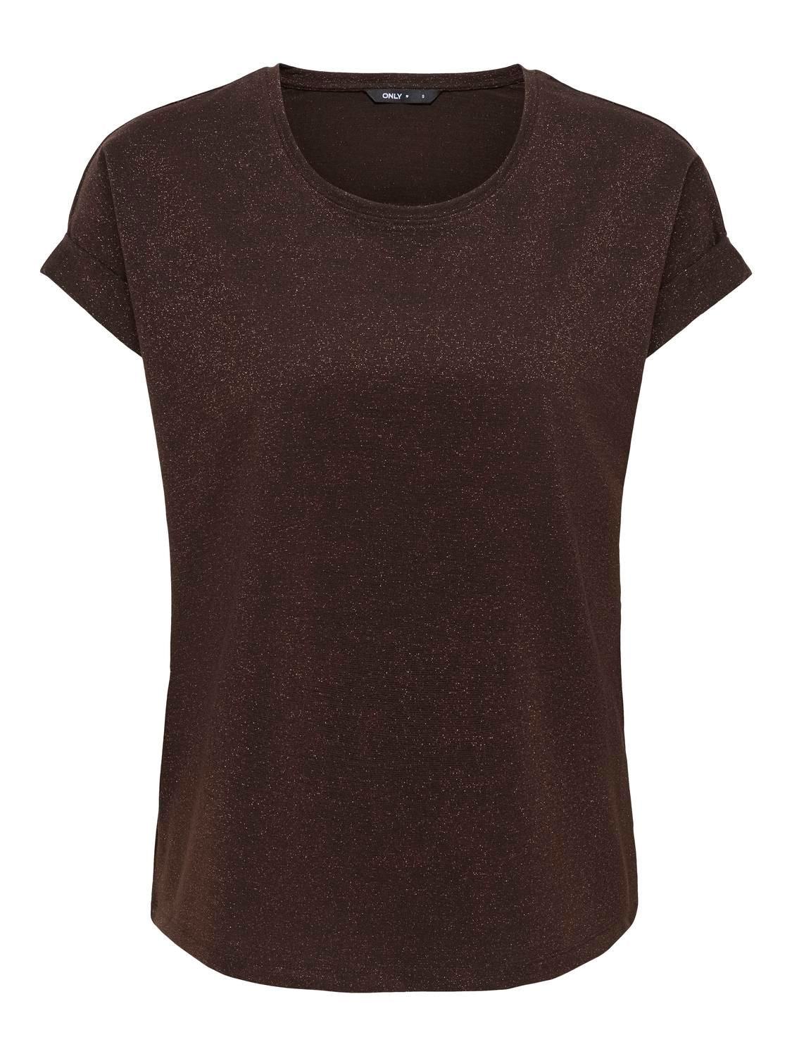 Onlmoster Glitter S/s Top Noos Jrs