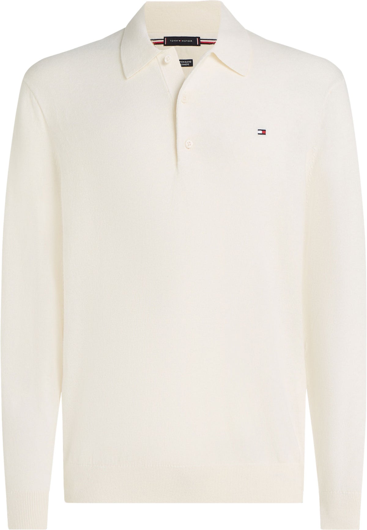 Pima Org Ctn Cashmere Ls Polo
