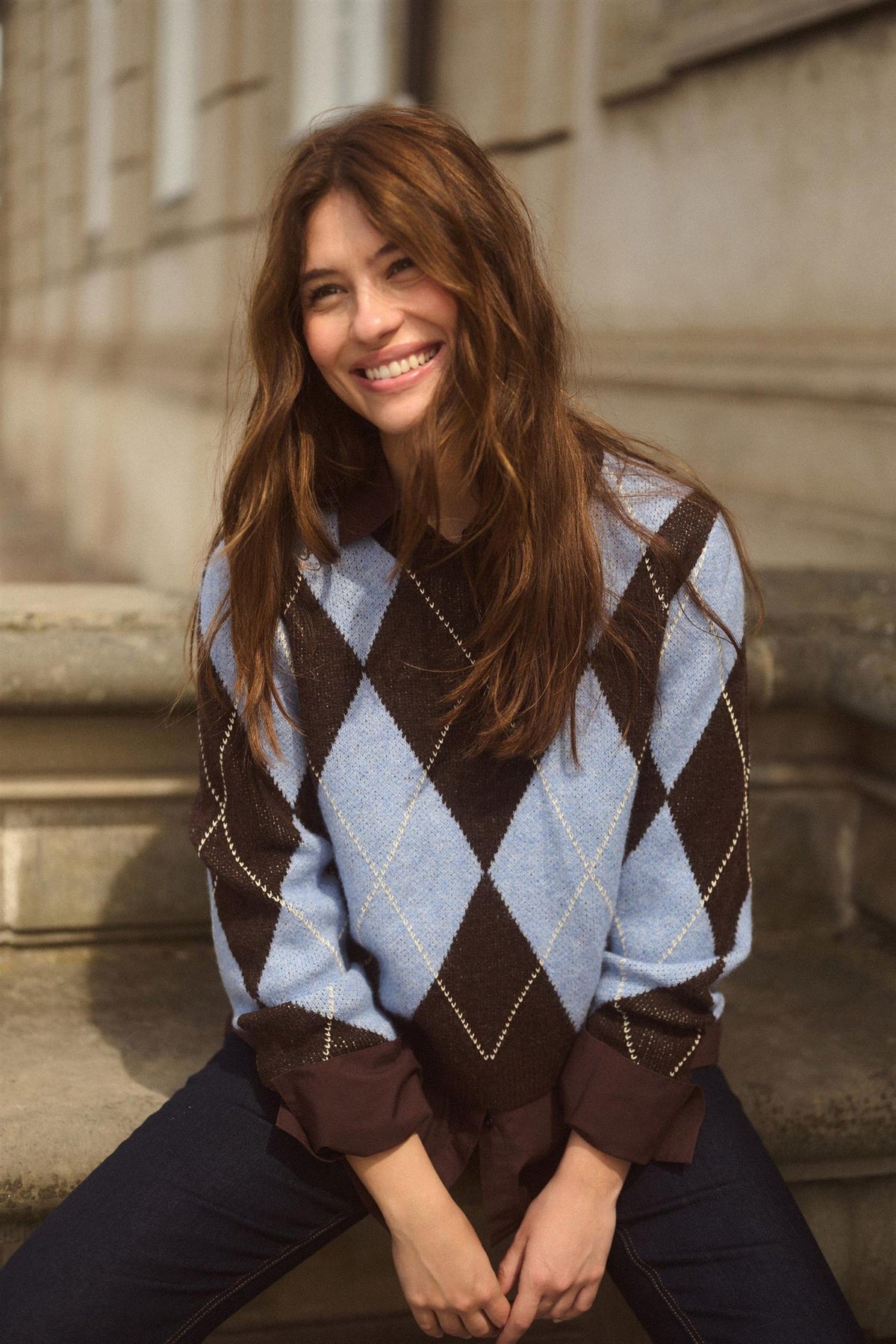 Cuargyle Pullover