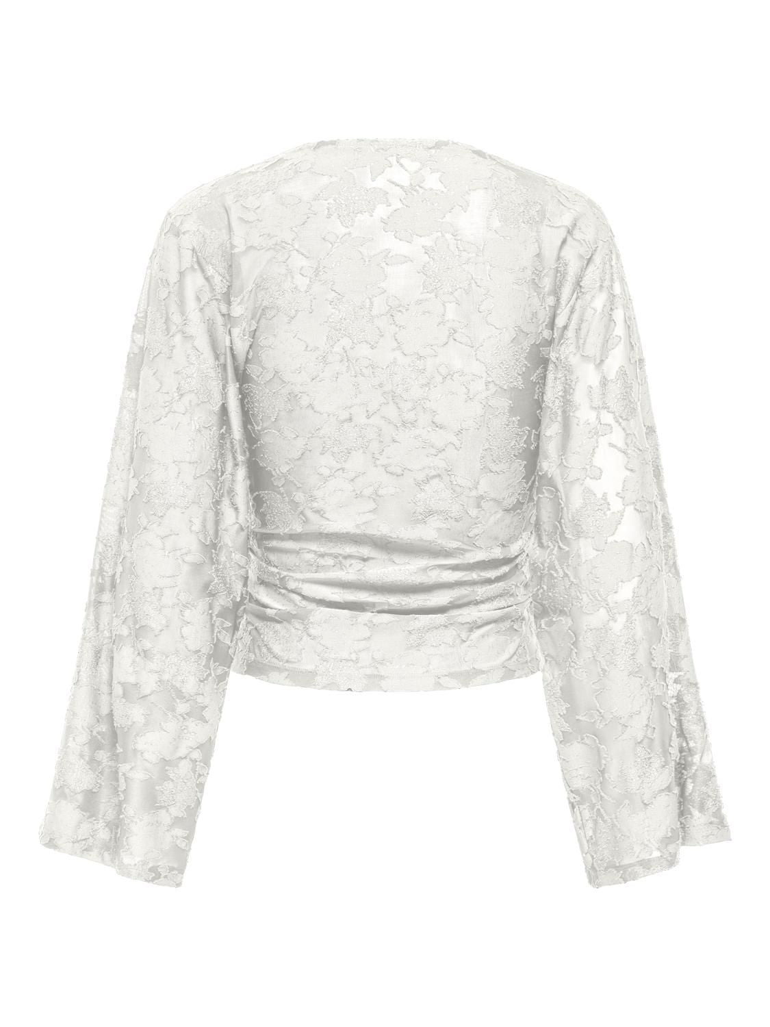 Onlnadia L/s Ruching Top Jrs