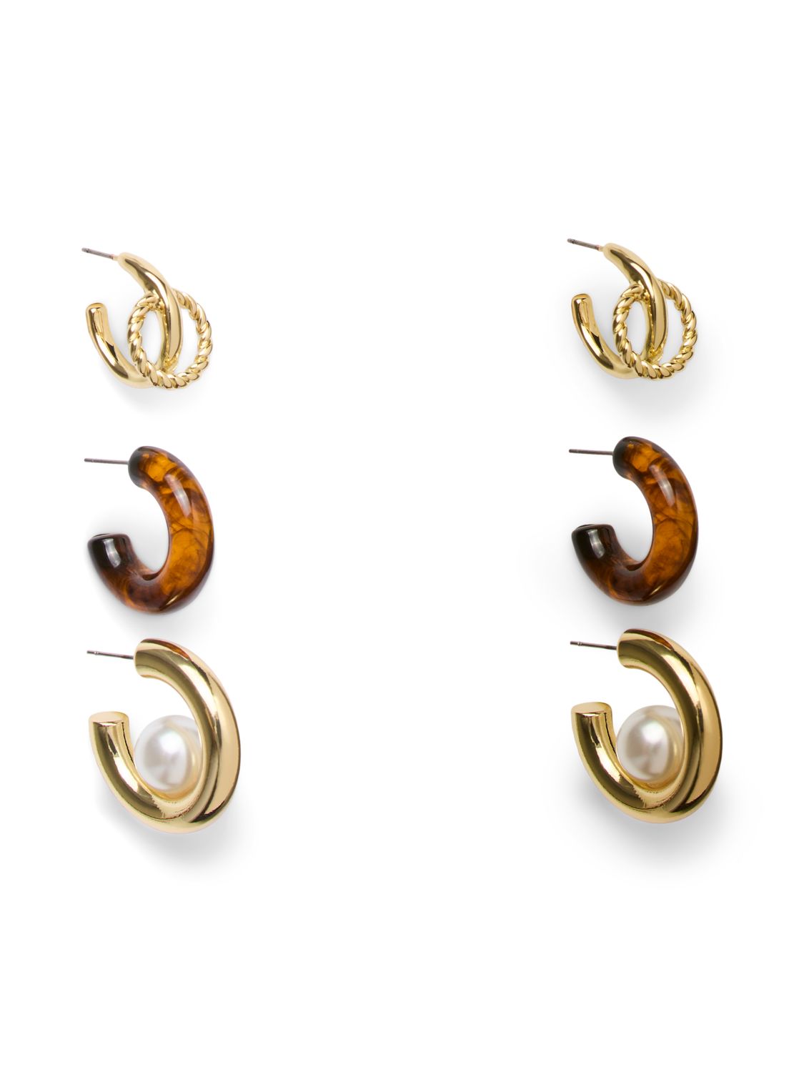 Pcaltana A Earrings 3-Pack