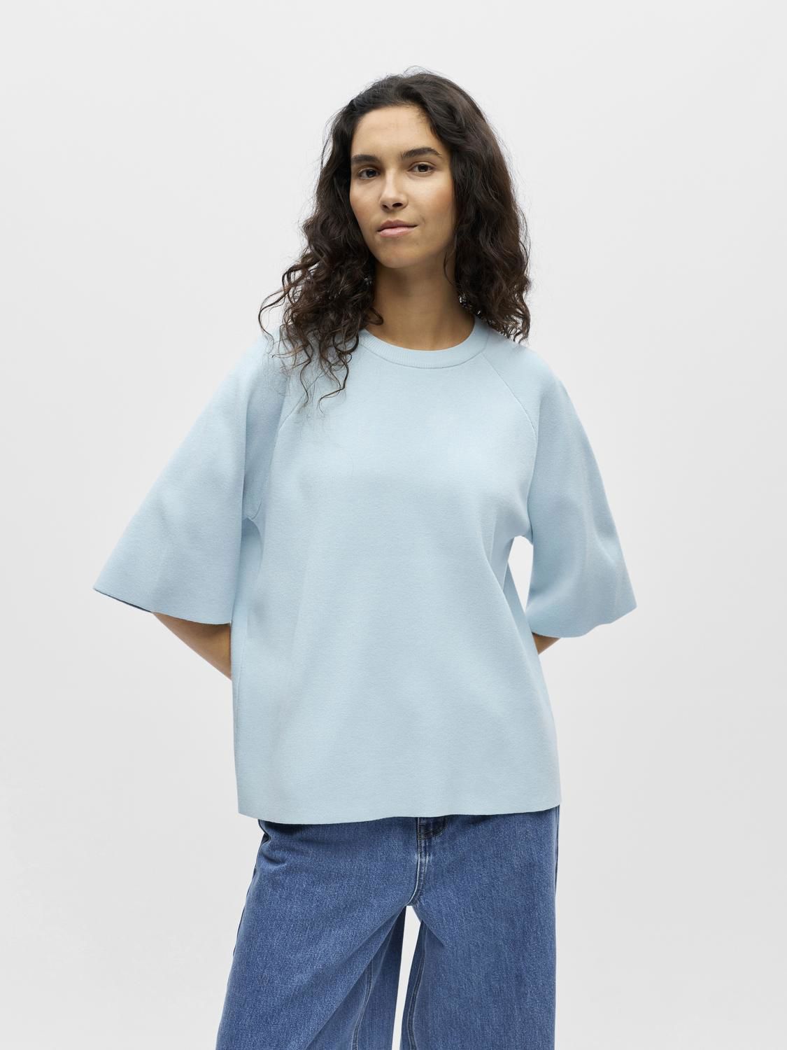 Objreynard 2/4 Knit Pullover Noos