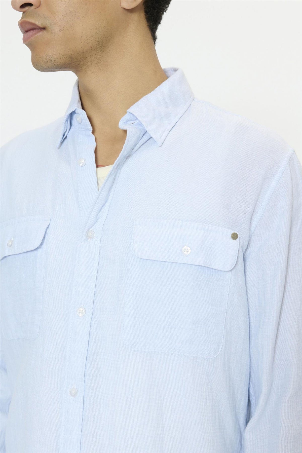 MACHRISTALDO P HERITAGE 30208919 CHAMBRAY BLUE