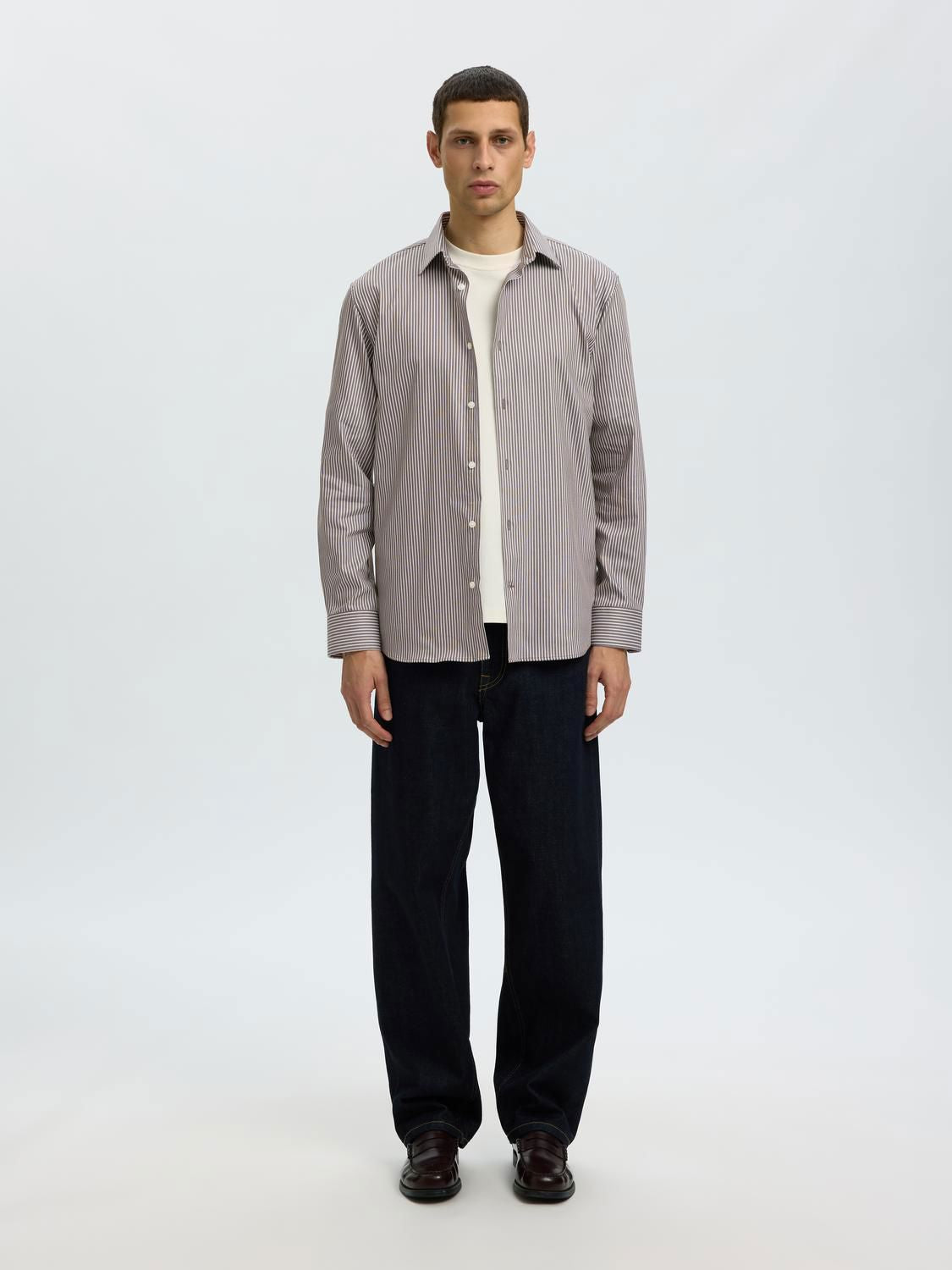 Slmslimfilip Performance Ls Shirt