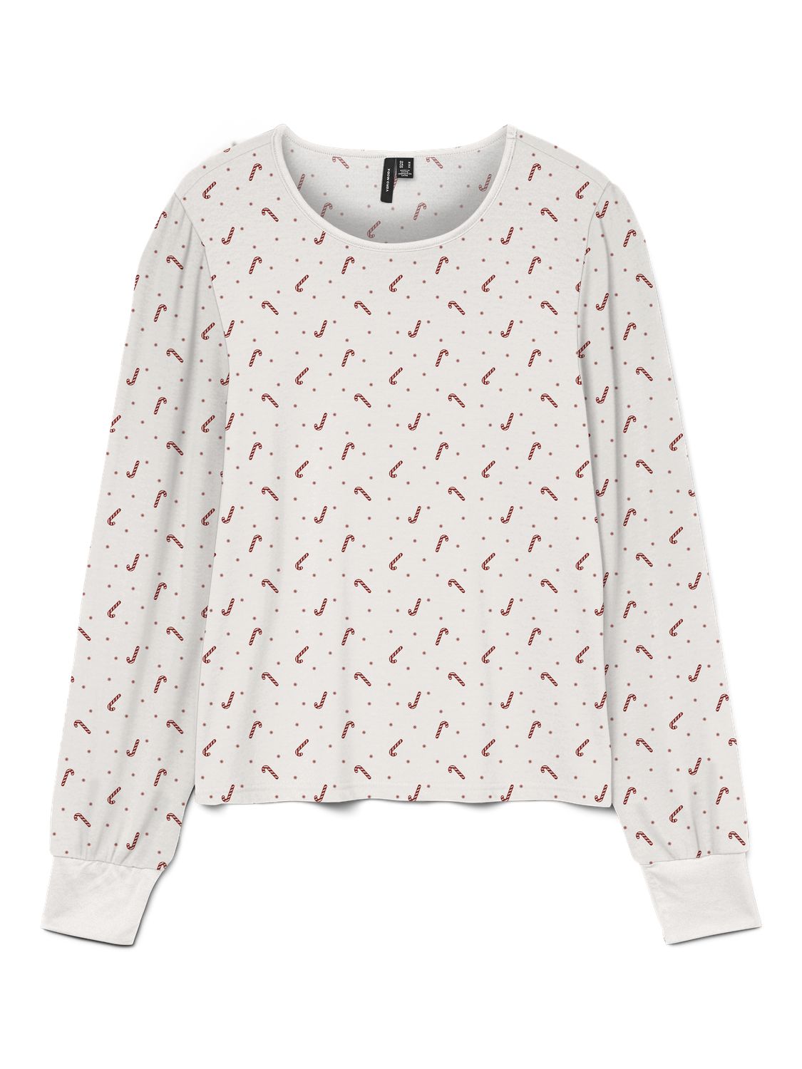 Vmchris Ls O-Neck Top Jrs Xmas