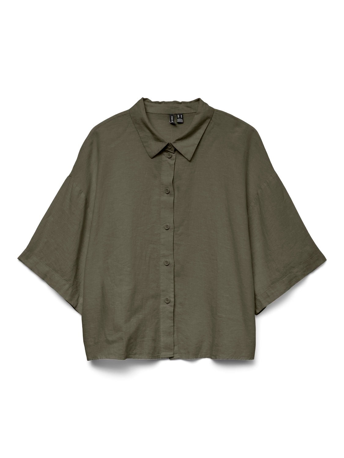 Vmlinn 2/4 Short Shirt Wvn Noos