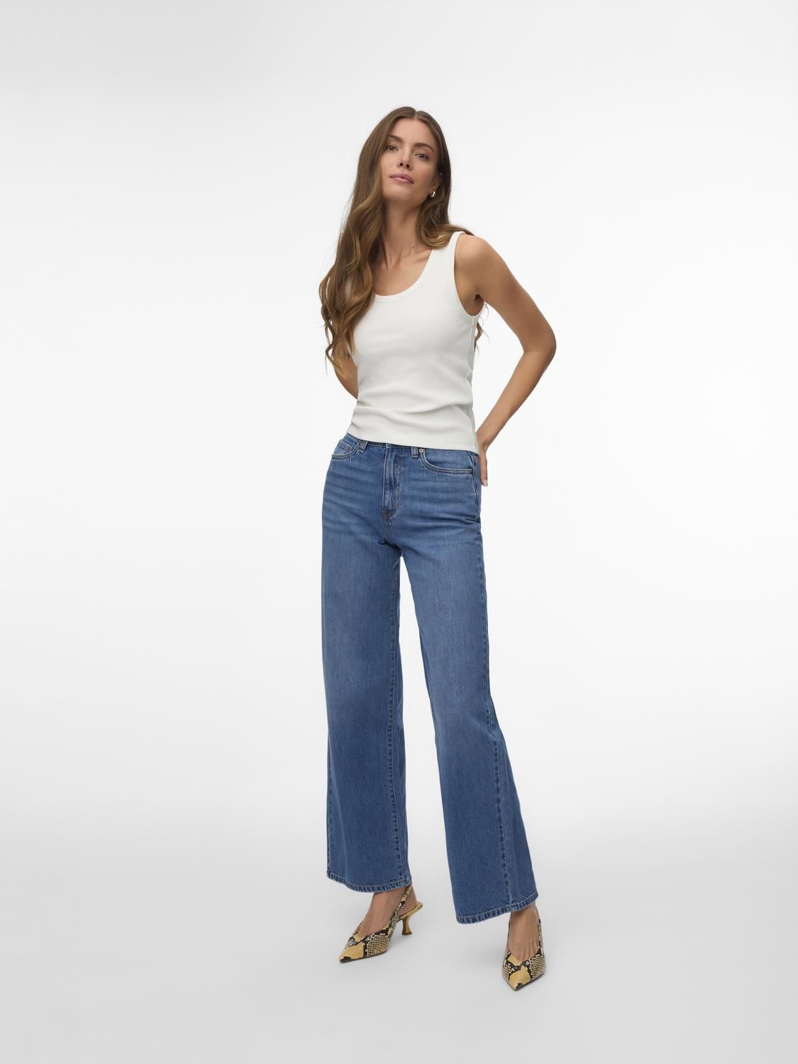 Vmchloe Sl Short Tank Top Noos