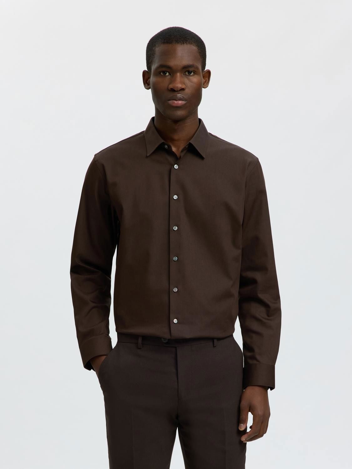 Slmfilip-Performance Slim Ls Shirt Noos