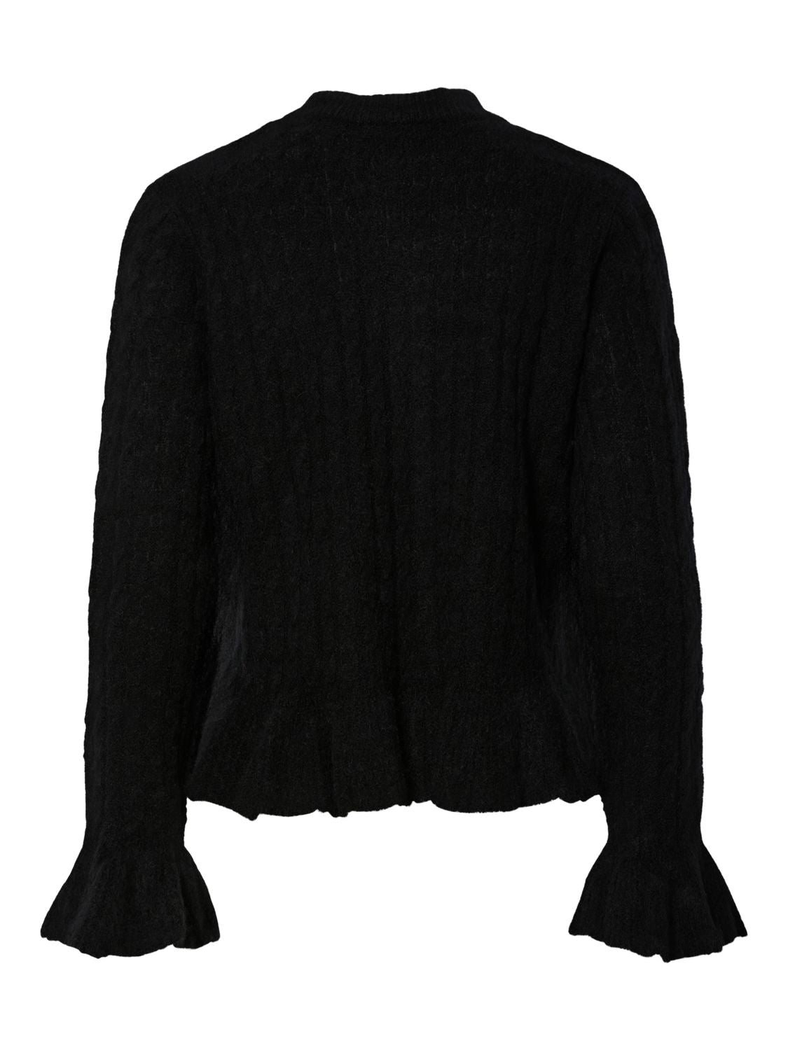 YASNUMA LS KNIT CARDIGAN Black