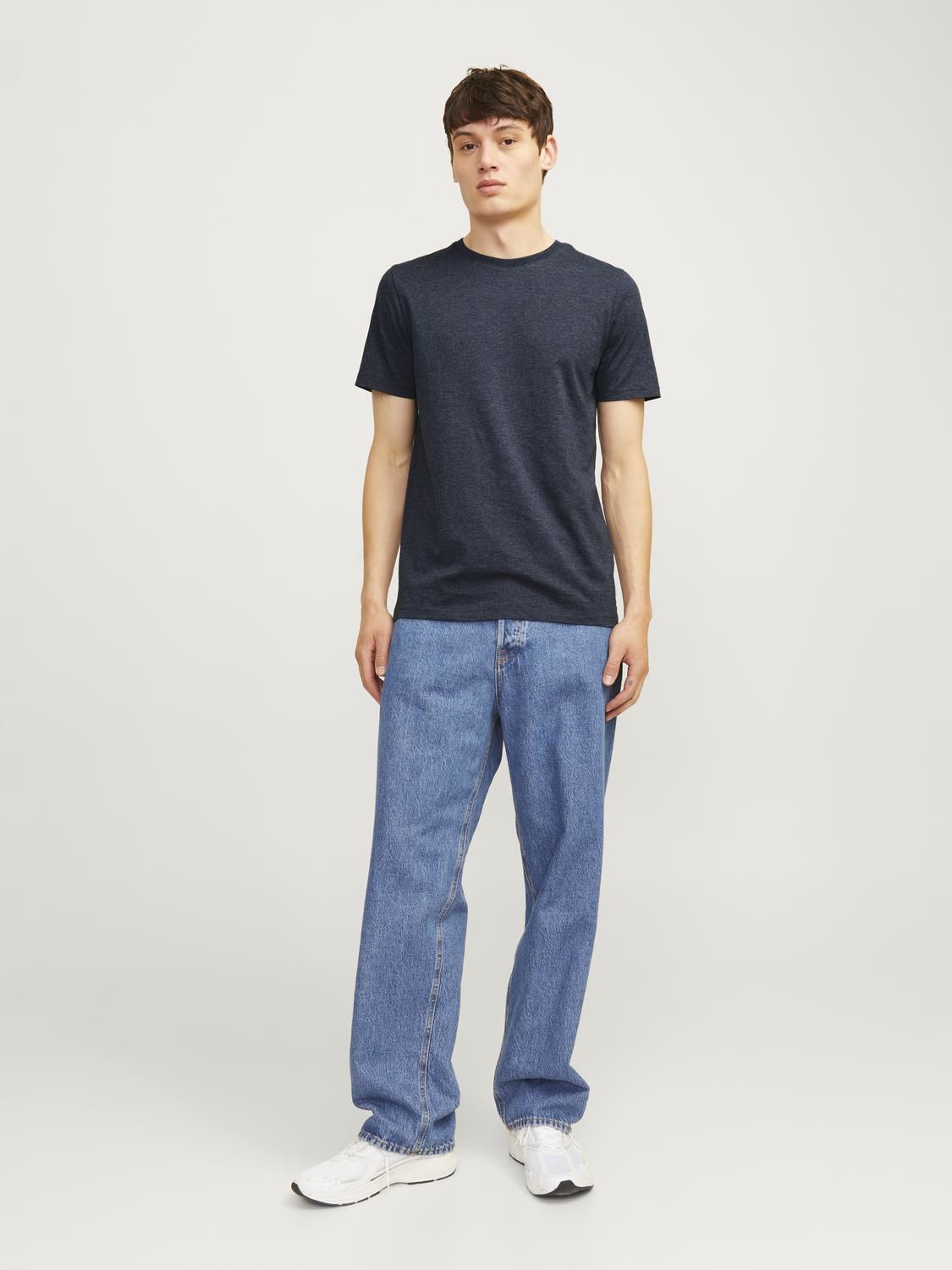 Jjeorganic Melange Tee Ss O-Neck Noos