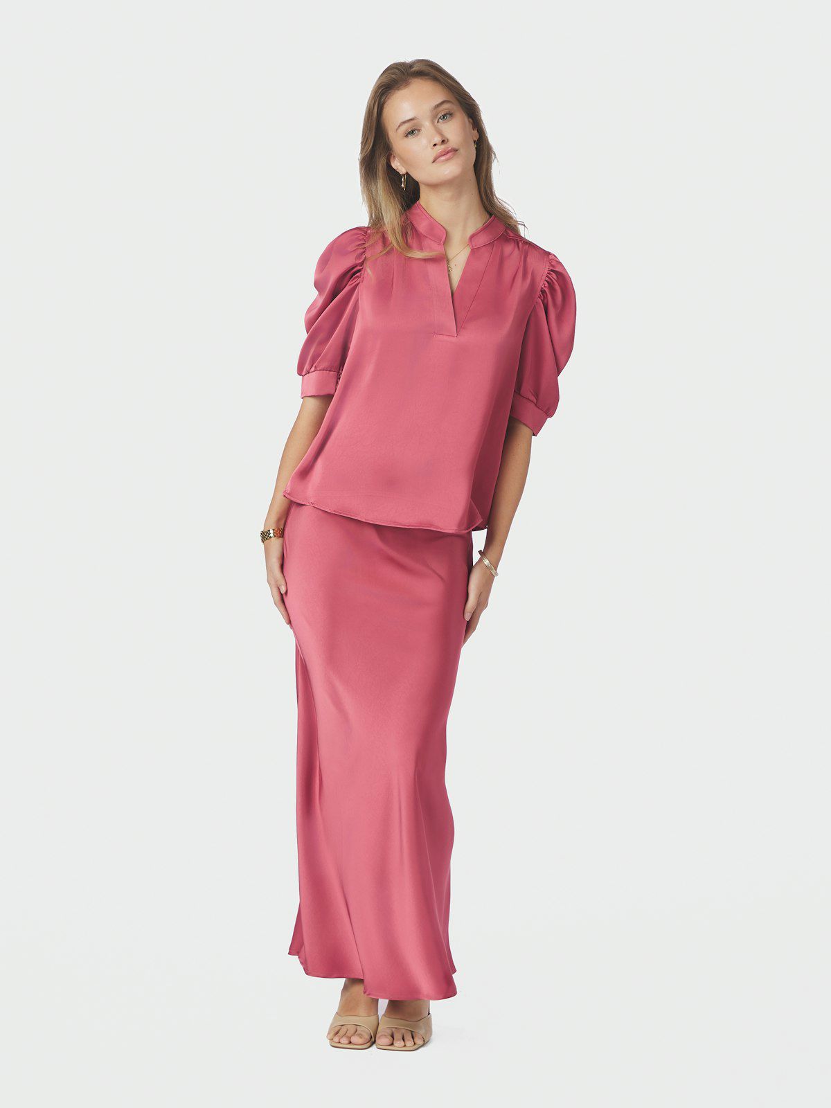 Roella Heavy Sateen Blouse