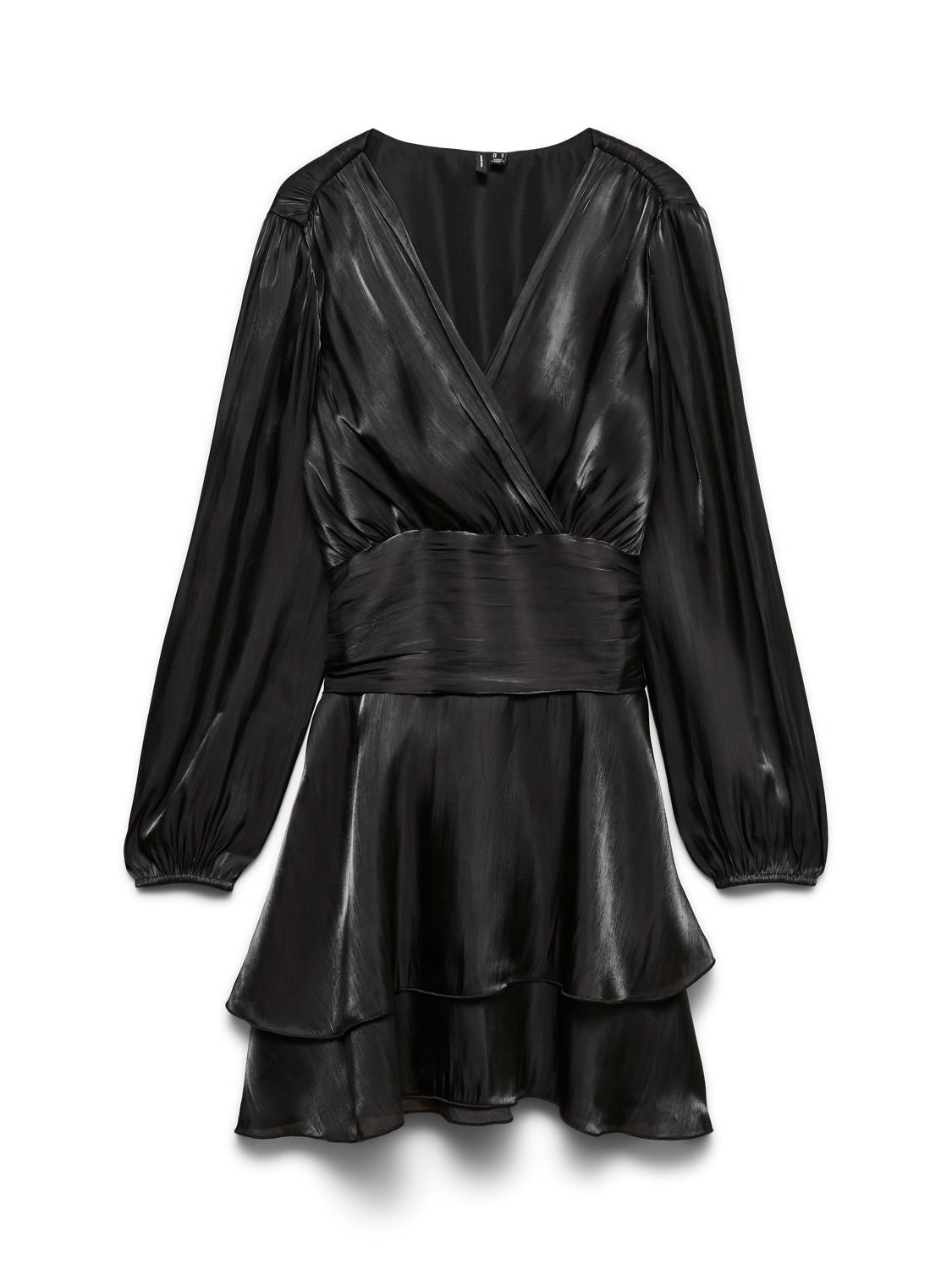 Vmpolly Ls Short Dress Wvn Exp