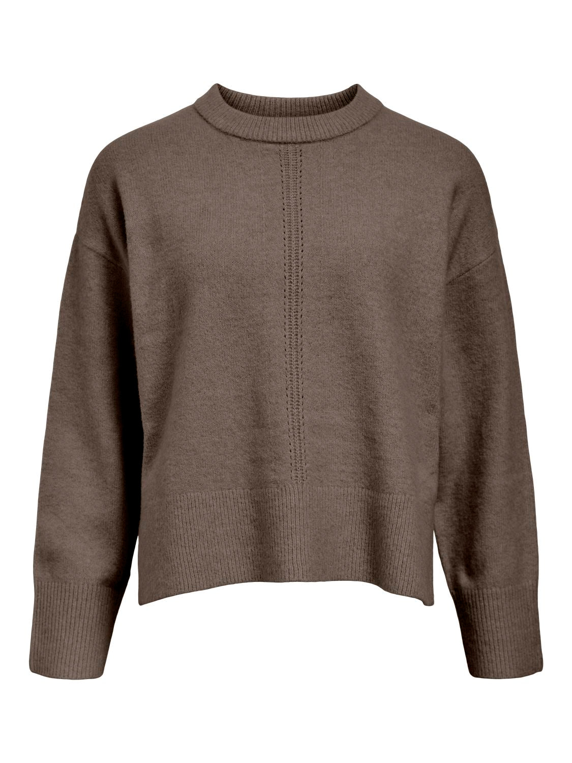 Objjuno L/s Lo O-Neck Knit Noos