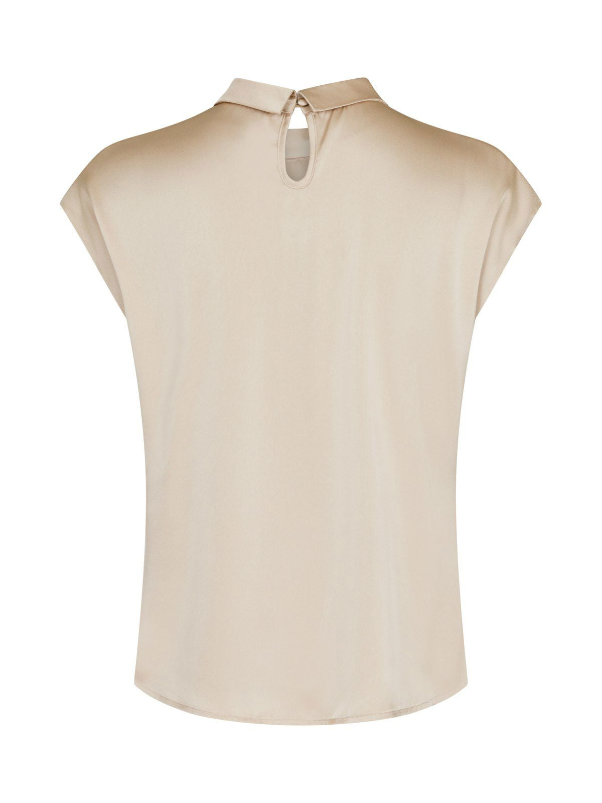 Fleur Drapy Satin Blouse