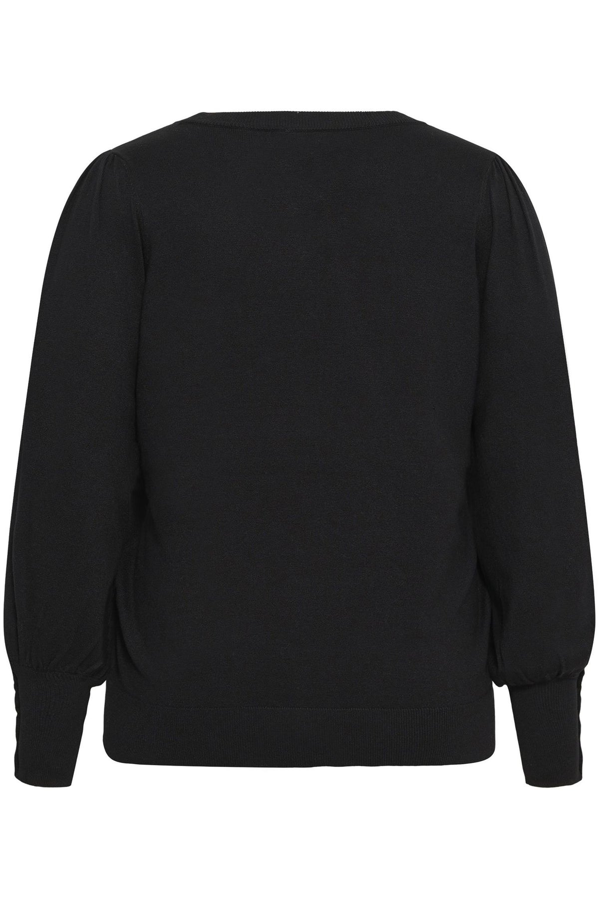 Kclizzy Round Neck Pullover Buttons