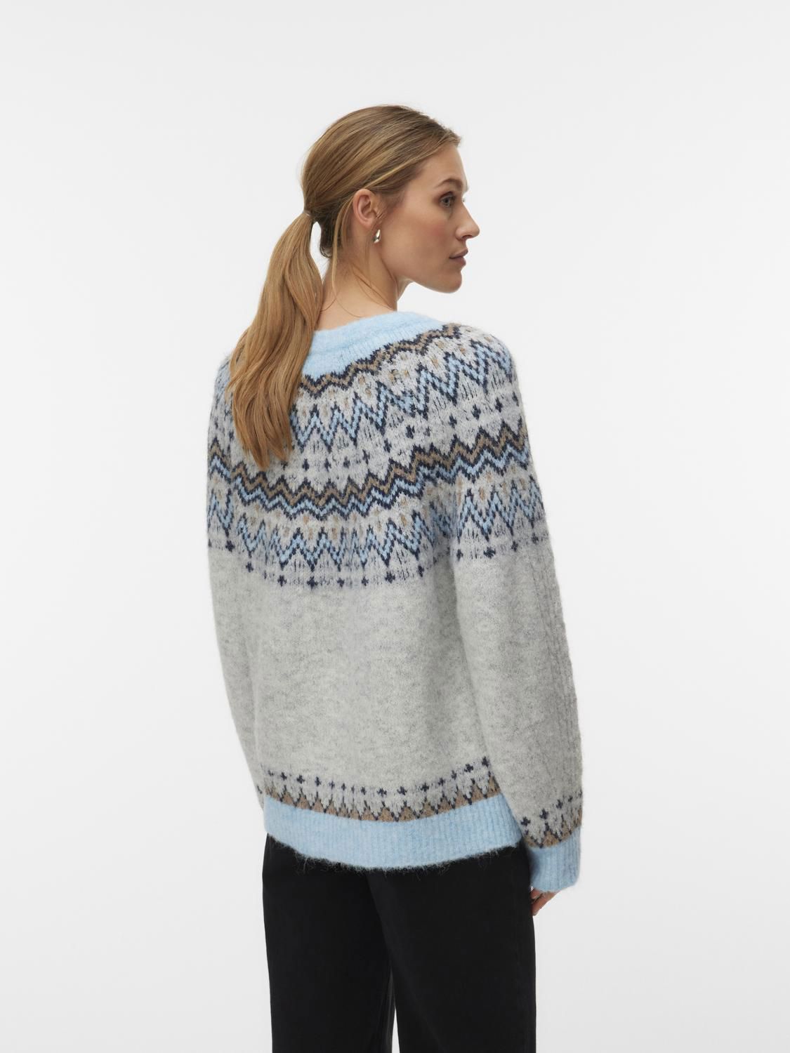 Vmjuliana Ls O-Neck Pullover Boo