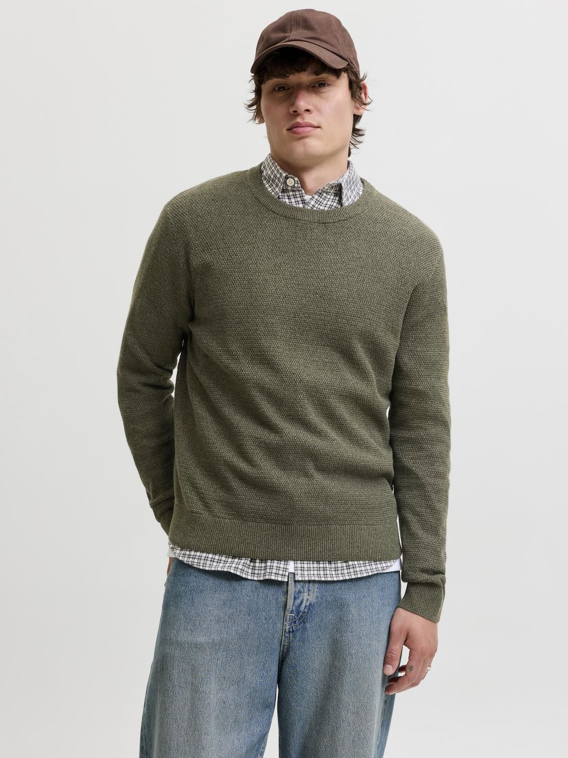 Jjeryder Knit Crew Neck Noos