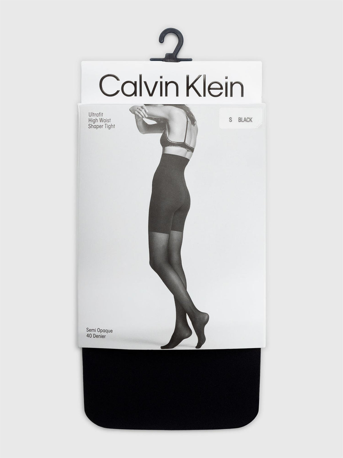 CKULTRA FIT HIGH WAIST 40 DEN, BLACK