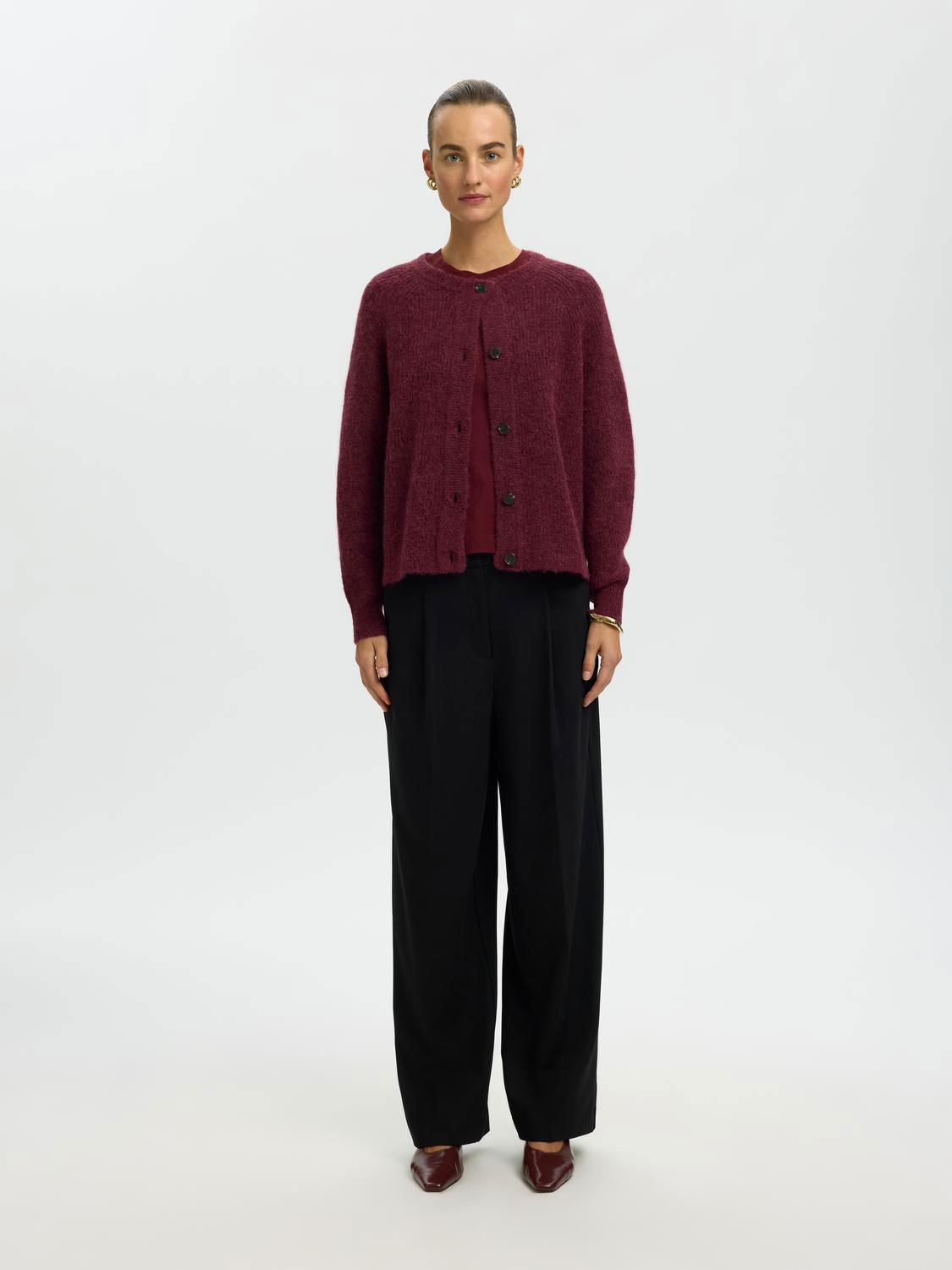 Slwlulu Ls Knit Short Cardigan Noos