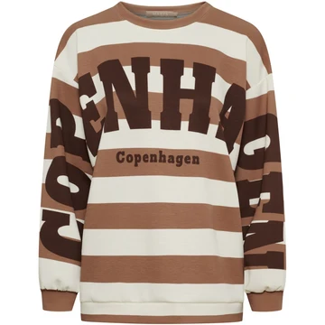 MDCNERINA SWEATSHIRT CAMELLO/MORO
