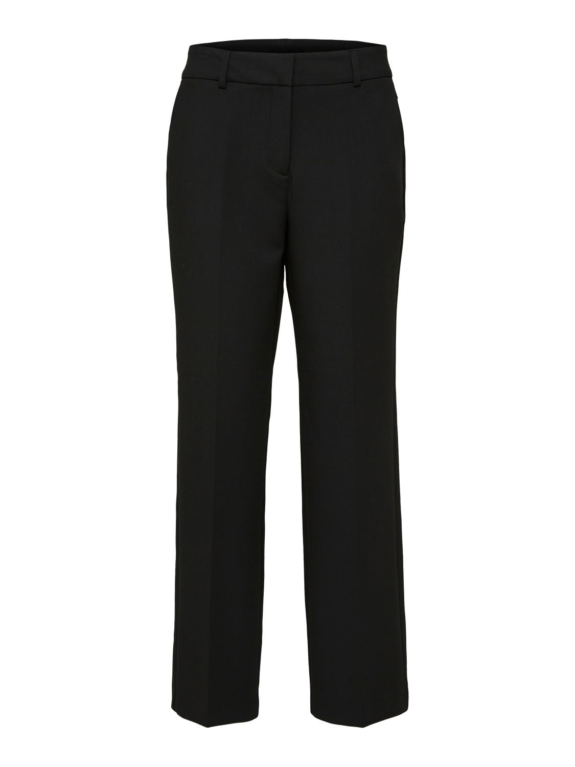 SLFRITA MW WIDE PANT BLACK N NOOS Black