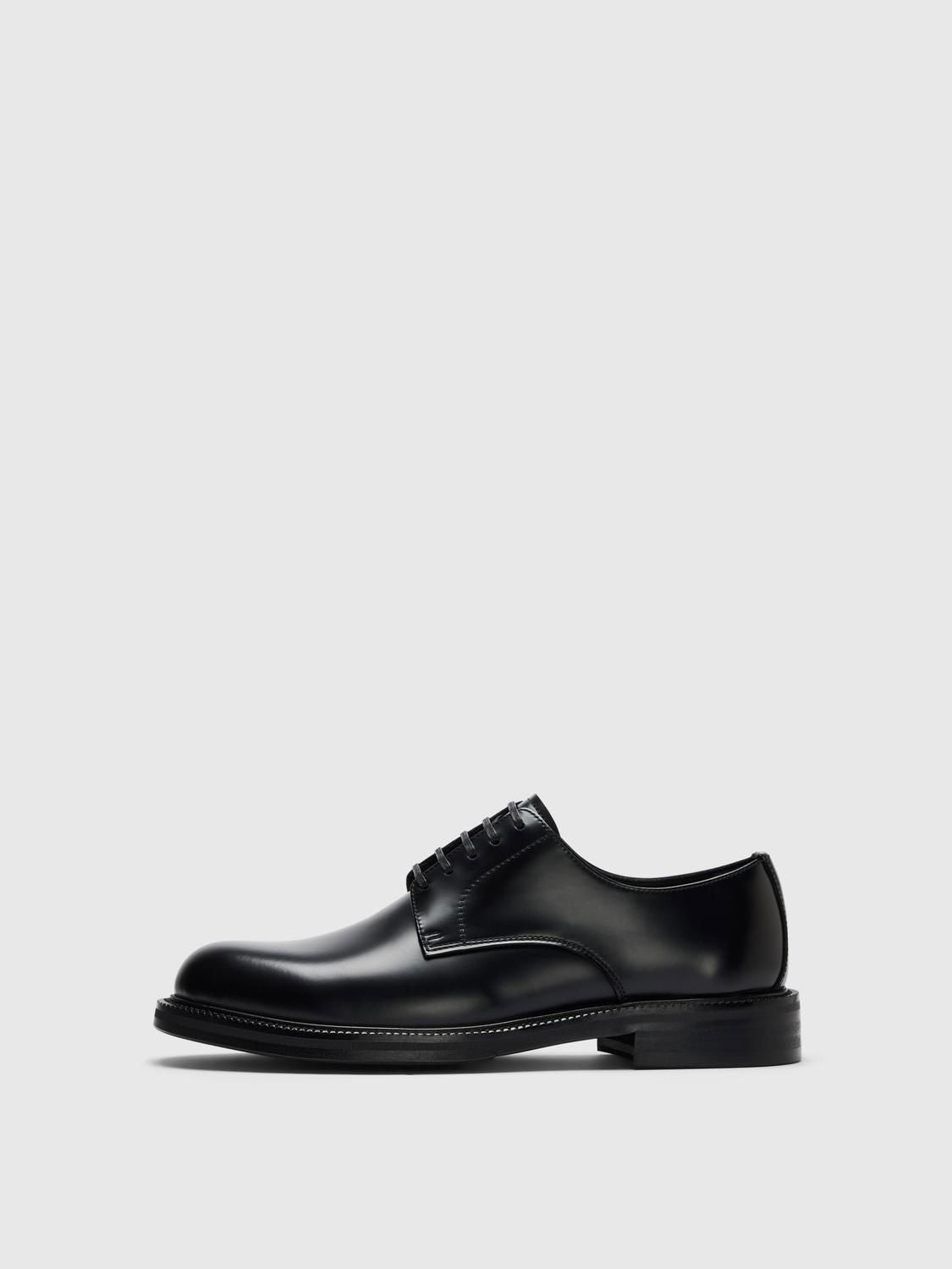 Slmbobby Leather Derby Shoe Noos