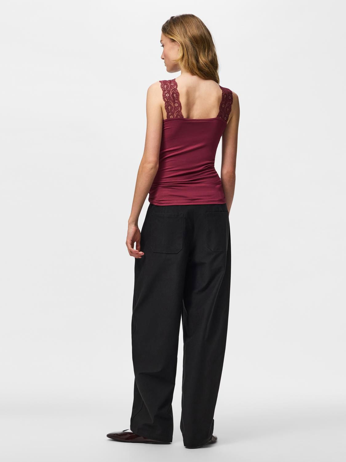 Pcbarbera Lace Top Jrs Noos Bc